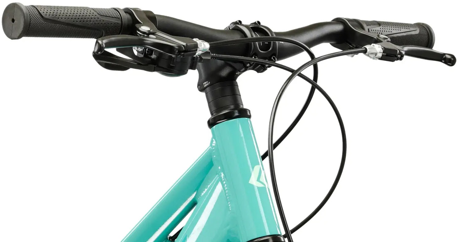 Kross Kinderfahrrad »KROSS Kinderad 24" Lea JR 1.0 Blau 8 Gänge 2026« 8 Gang Shimano TOURNEY TX800 Schaltwerk Kettenschaltung