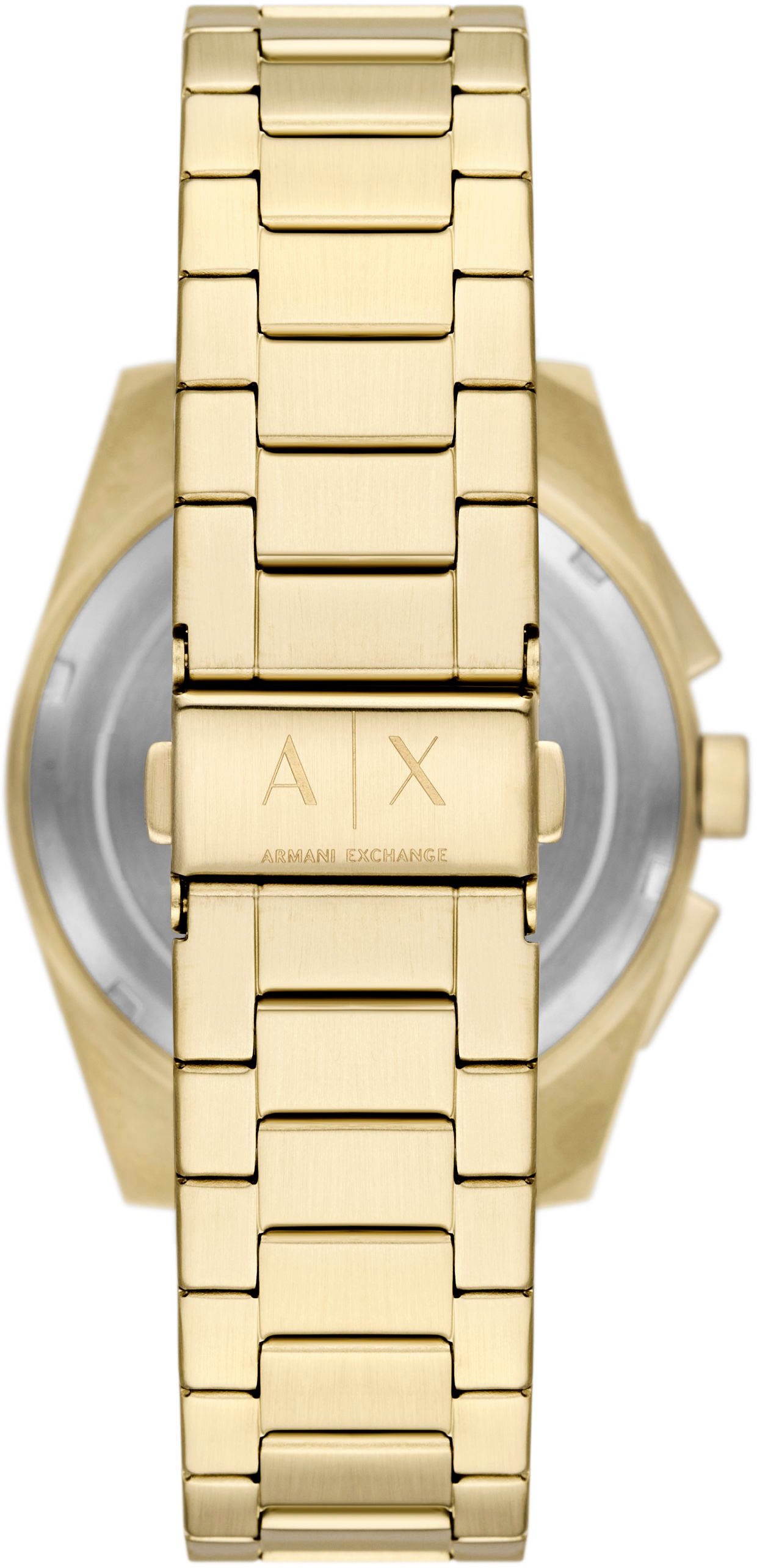 ARMANI EXCHANGE Chronograph, Quarzuhr, Armbanduhr, Herrenuhr, Edelstahlarmband, Tag, Stoppfunktion