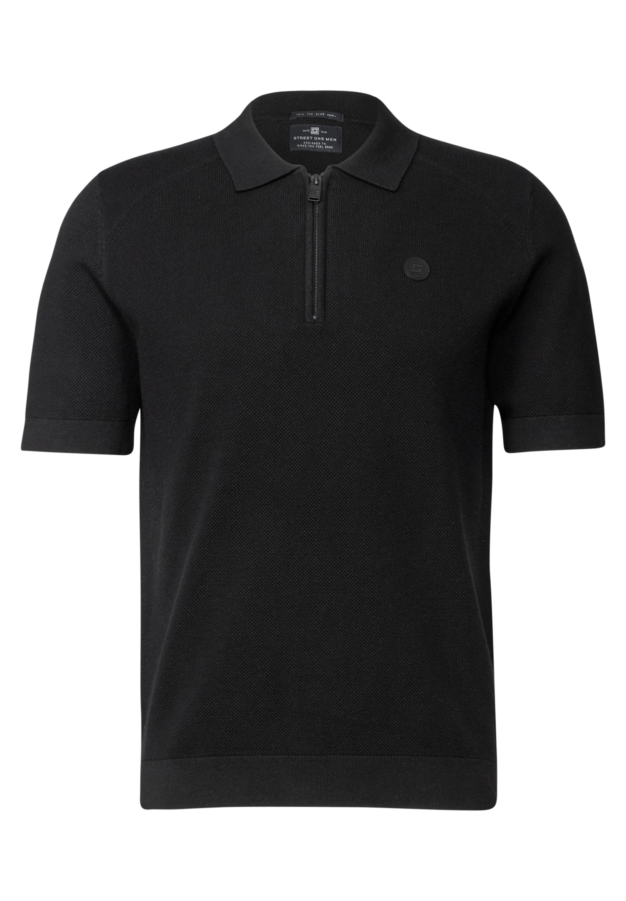 STREET ONE MEN Poloshirt, im soften Baumwoll-Mix