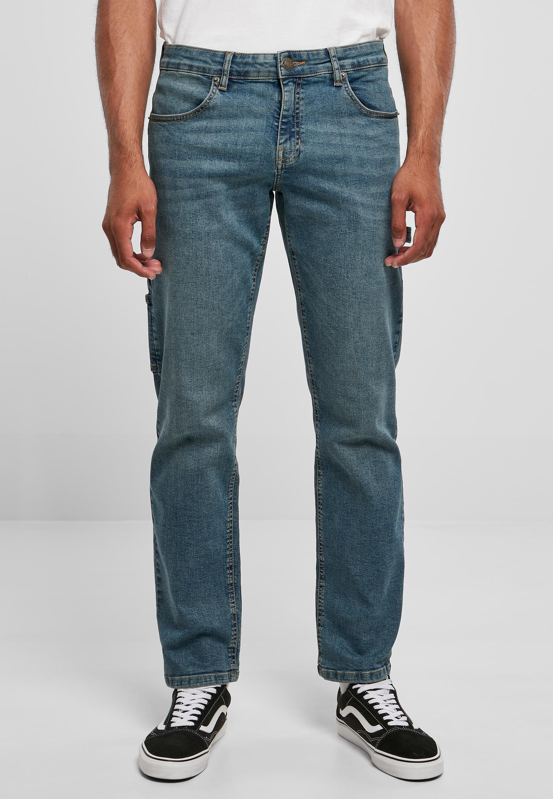 URBAN CLASSICS Bequeme Jeans »Urban Classics Herren Carpenter Back Jeans«, (1 tlg.)