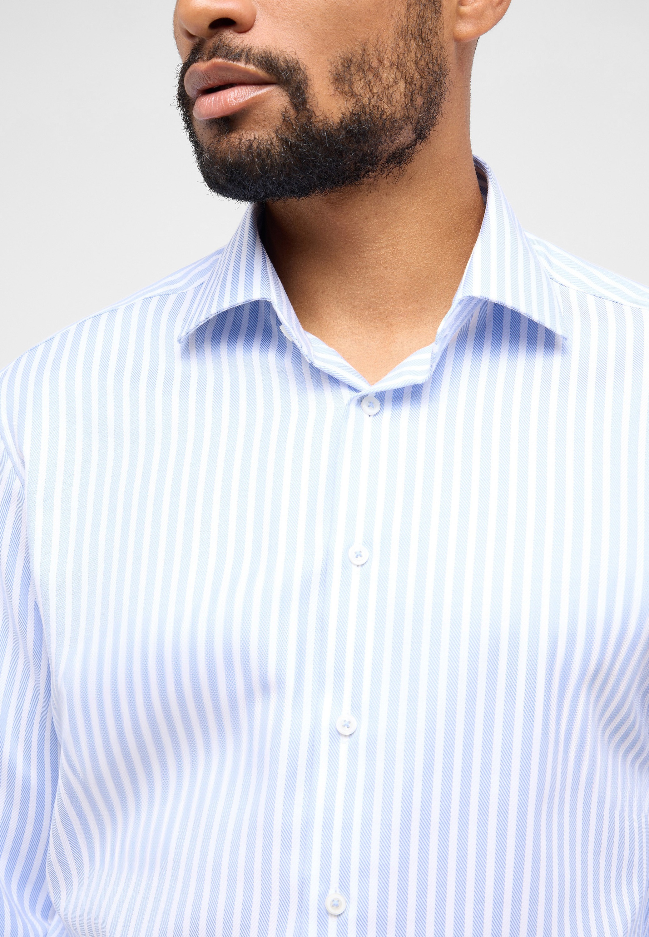 Thumbnail - Eterna Langarmhemd "MODERN FIT" NON IRON (bügelfrei)