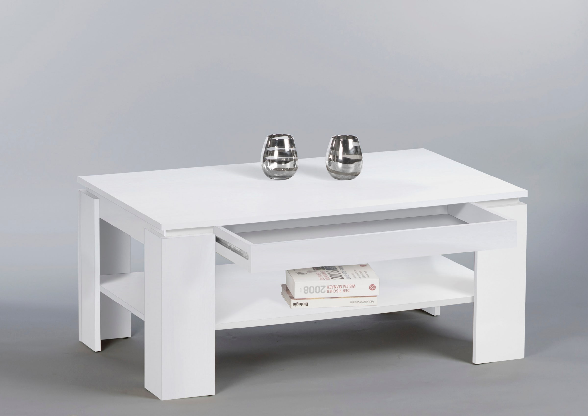 Stolkom Couchtisch "Harrison mit Schublade, Tisch im Old Style Dekor, BxHxT günstig online kaufen
