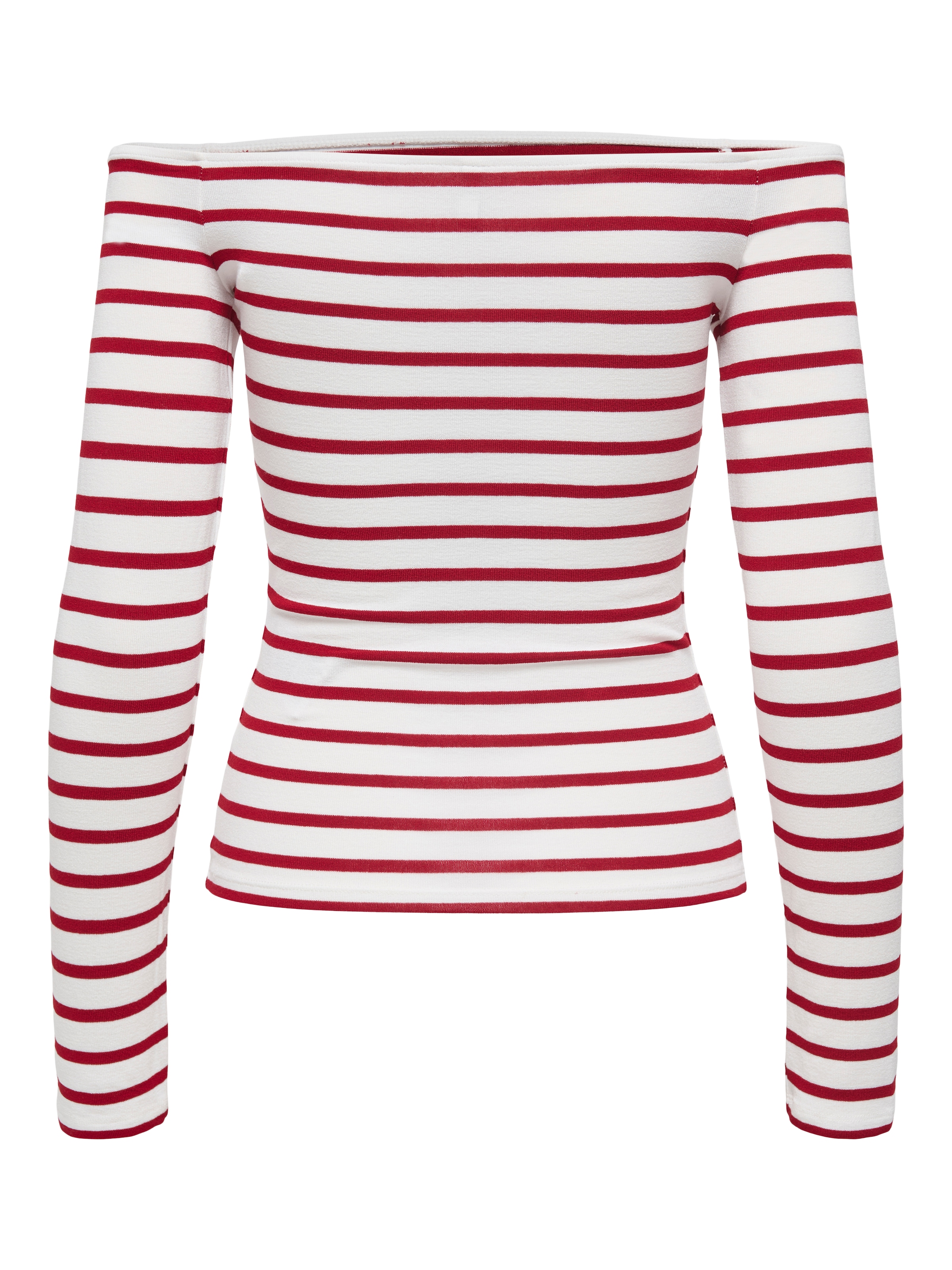 ONLY Langarmshirt »ONLGLAMOUR L/S BOAT NECK TOP BOX CC JRS«