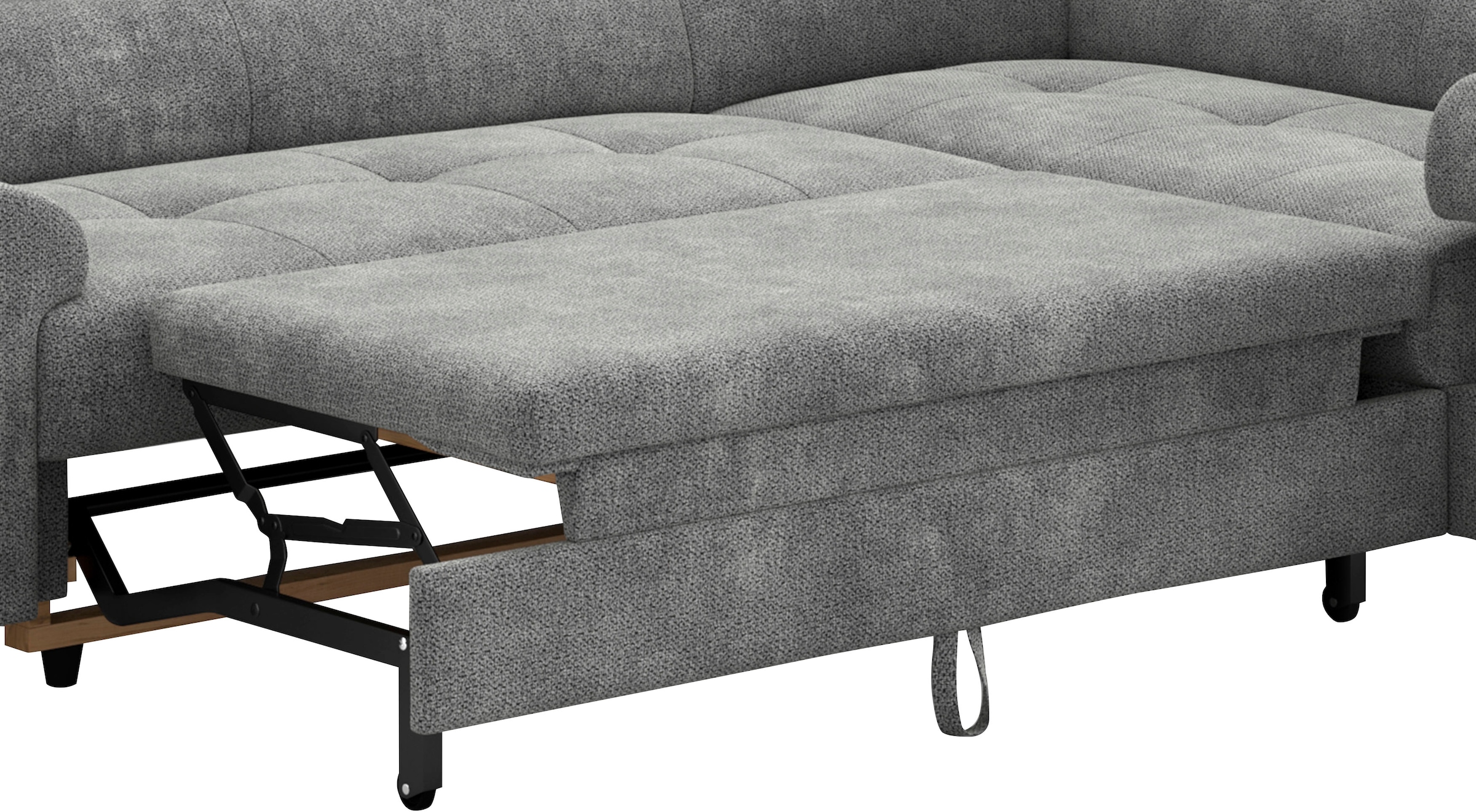COTTA Ecksofa »Aura L-Form«, mit Schlaffunktion, Bettkasten und Kopfteilverstellung