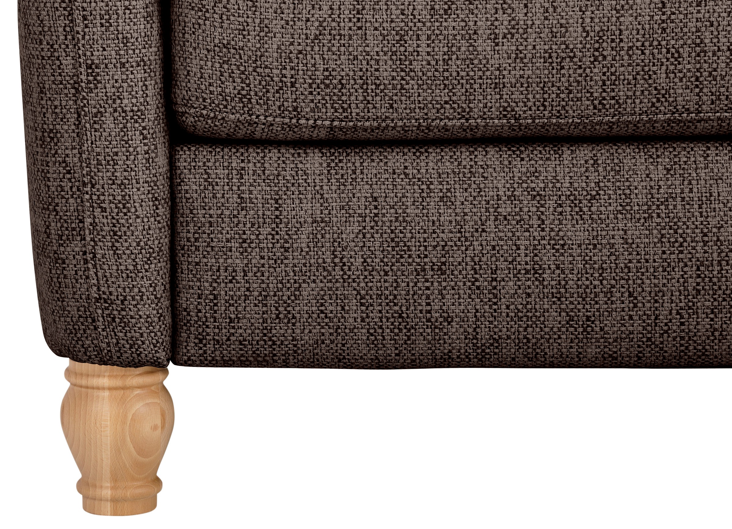 Home affaire Ecksofa »Palace L-Form«, incl. Sitztiefenverstellung, wahlweise mit Bettfunktion und Stauraum
