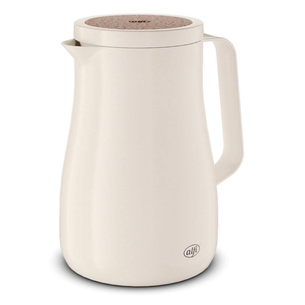 Alfi Isolierkanne »STUDIO TEA, aus doppelwandigem Edelstahl« 0,7 l 1 Stk. tlg. 12h heiß & 24h kalt, ergonomischer Griff, große Öffnung