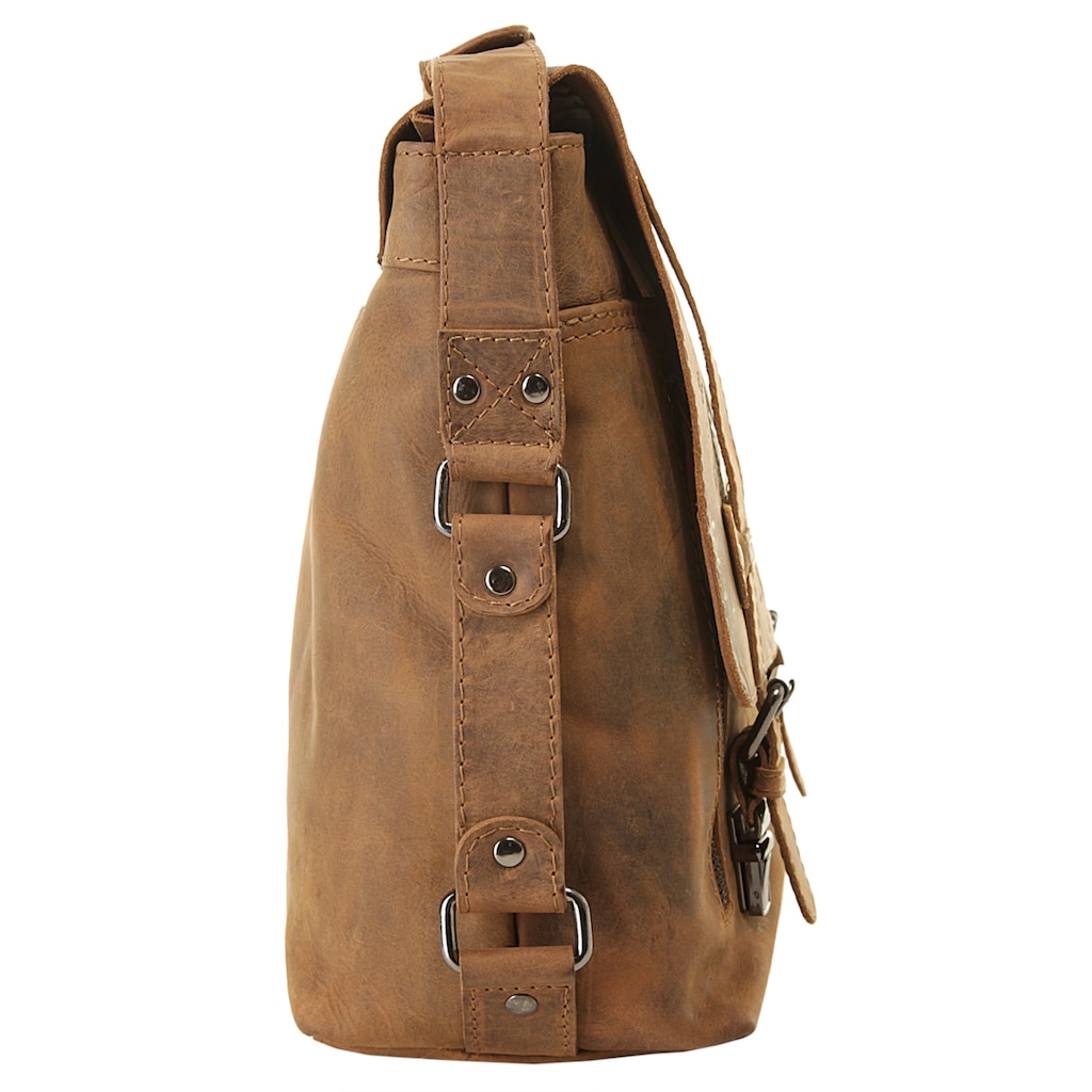 Landleder Messenger Bag