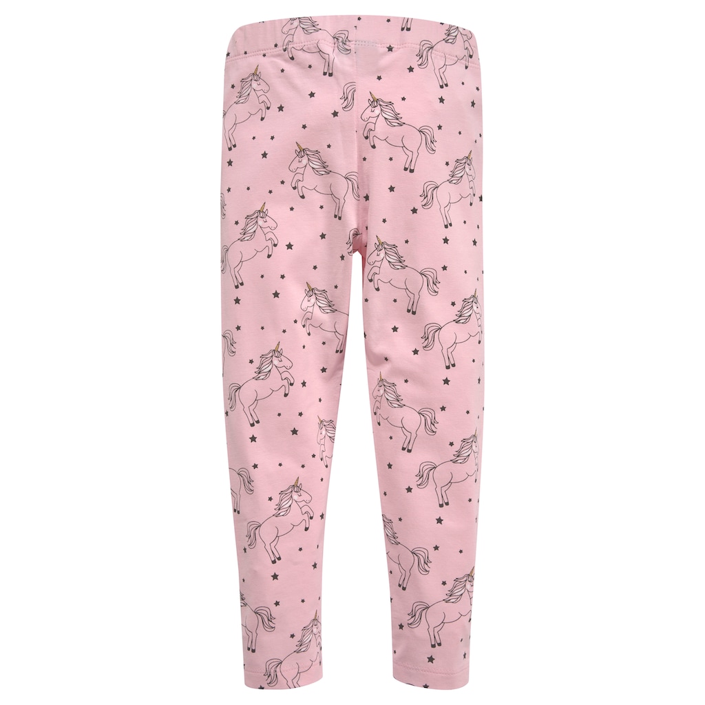 KIDSWORLD Leggings »für kleine Mädchen«, (Packung, 2 tlg.)