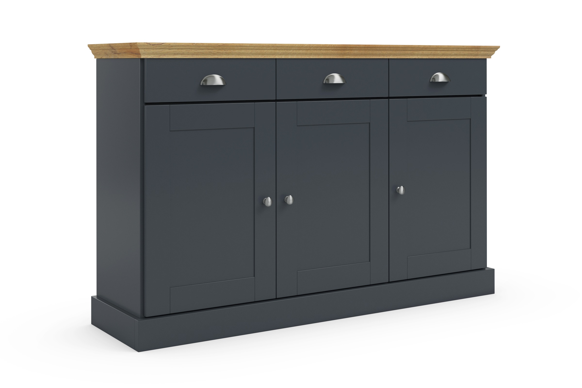 OTTO home Sideboard "Motala" Kommode, 3 Schubladen und 2 verstellbare Einle günstig online kaufen