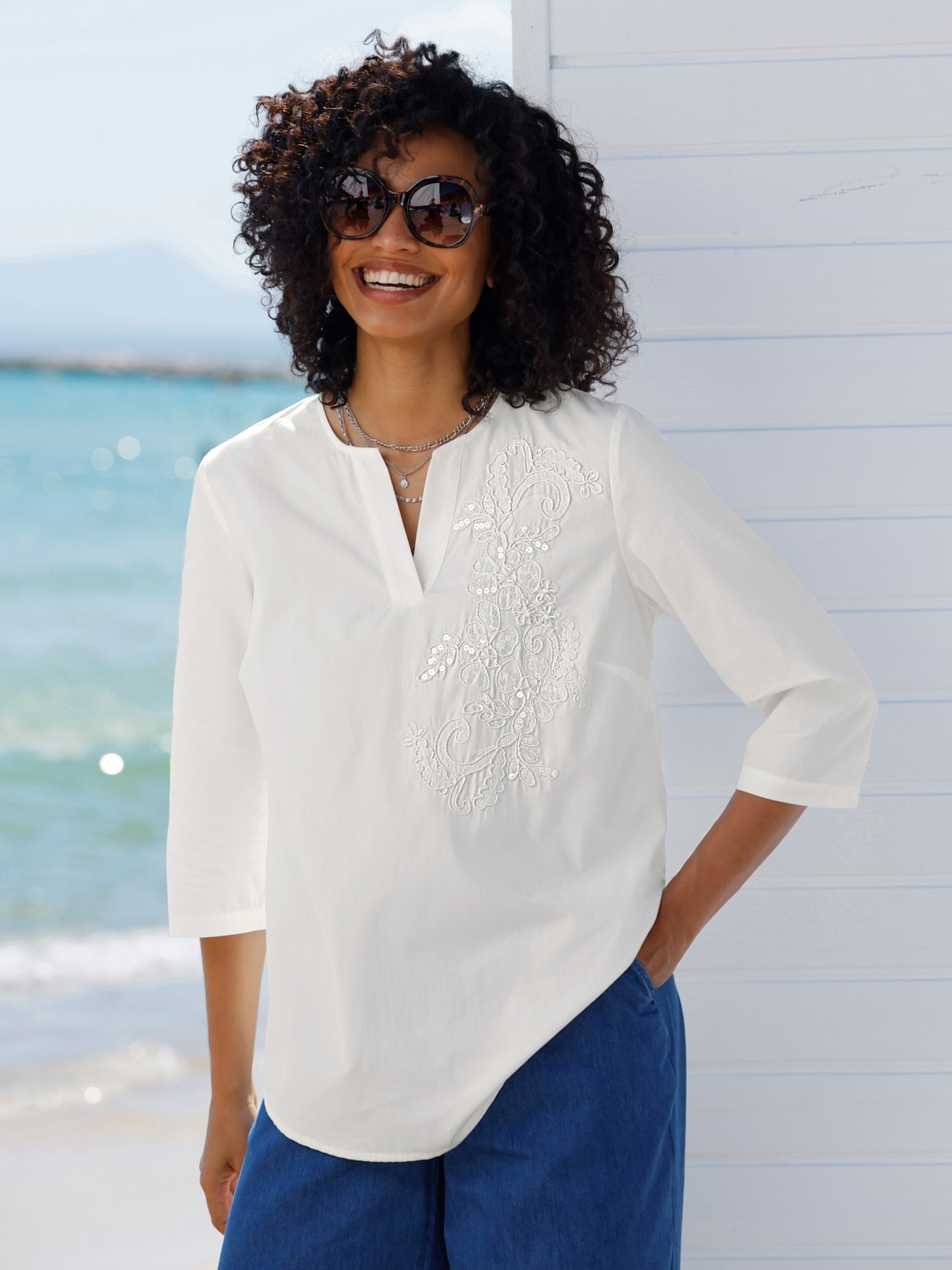 heine Schlupfbluse günstig online kaufen