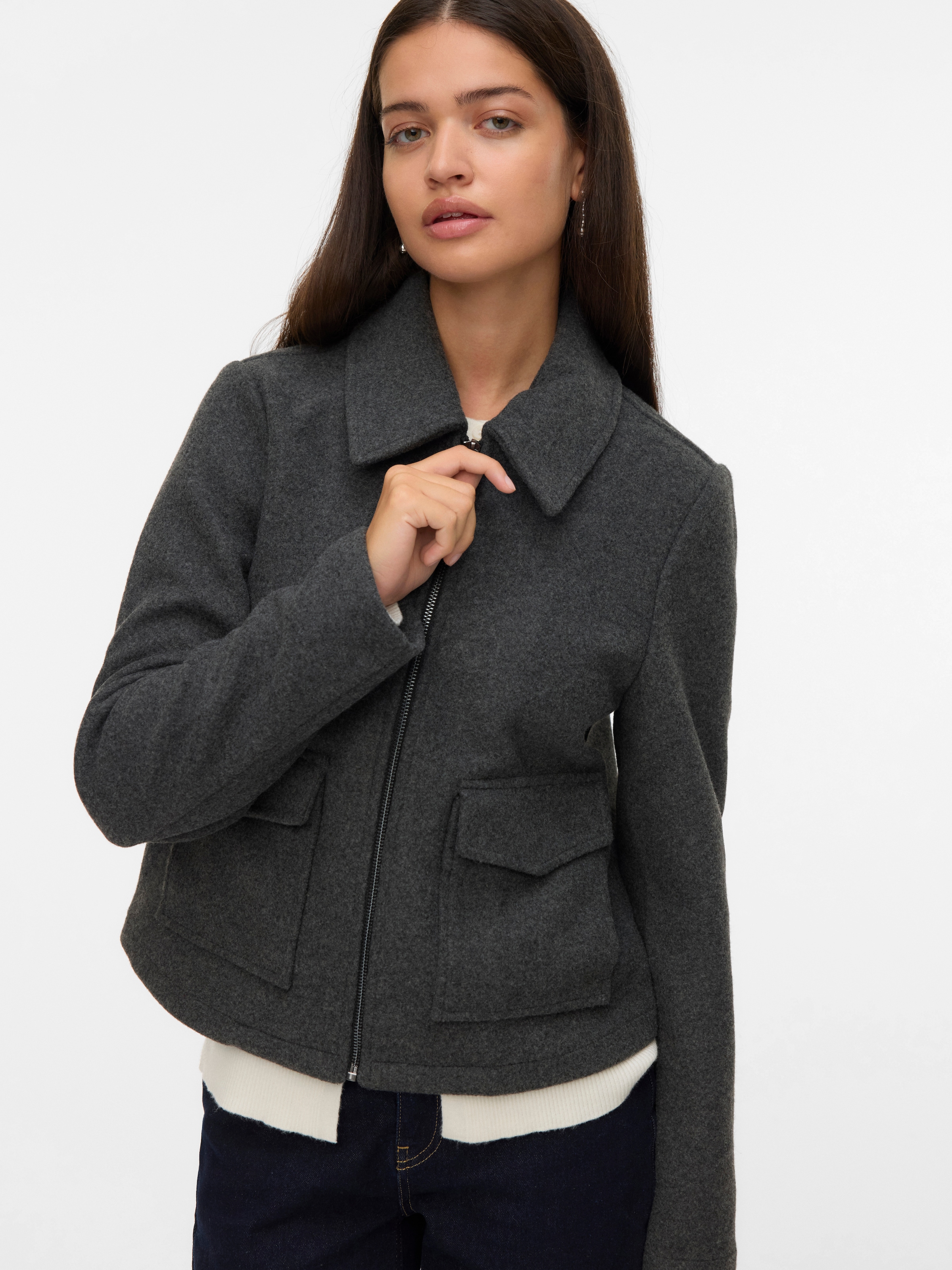 Vero Moda Kurzjacke "VMSAFIR SHORT JACKET GA NOOS" günstig online kaufen