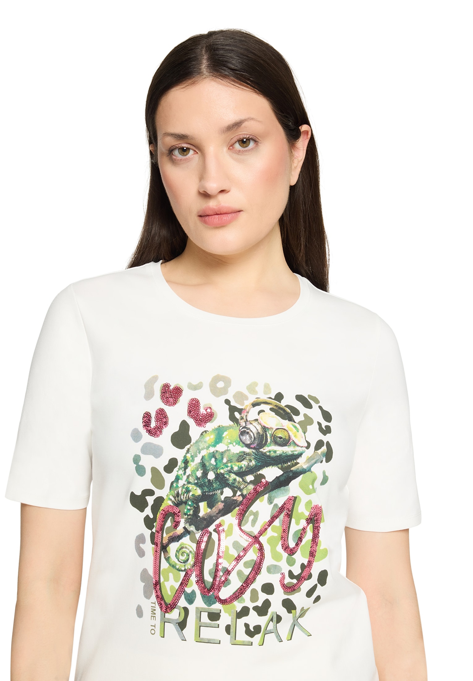 Betty Barclay Kurzarmshirt »Damen mit Aufdruck« 1 tlg.