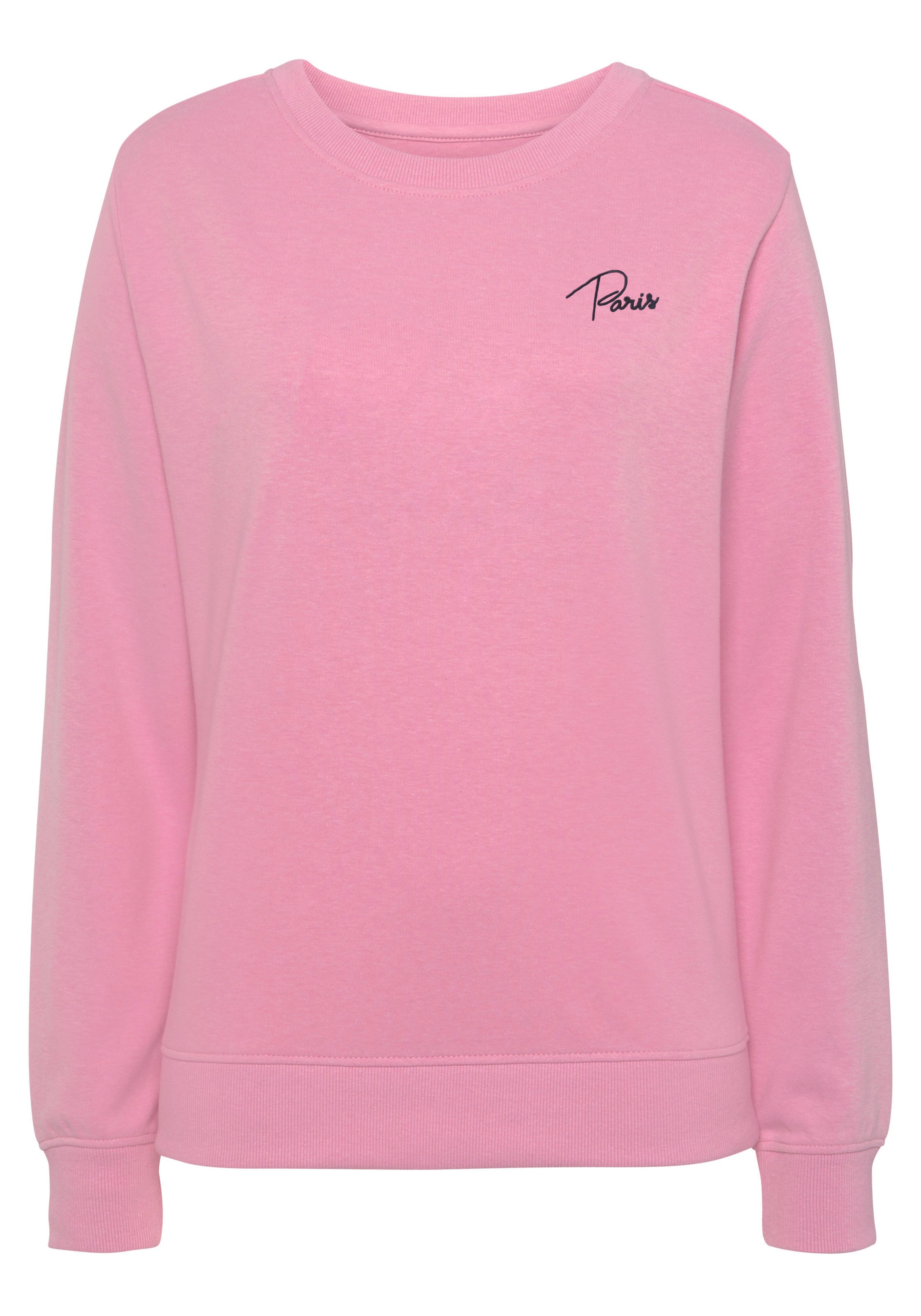 Vivance, Sweatshirt mit Frontprint, Loungeanzug günstig online kaufen