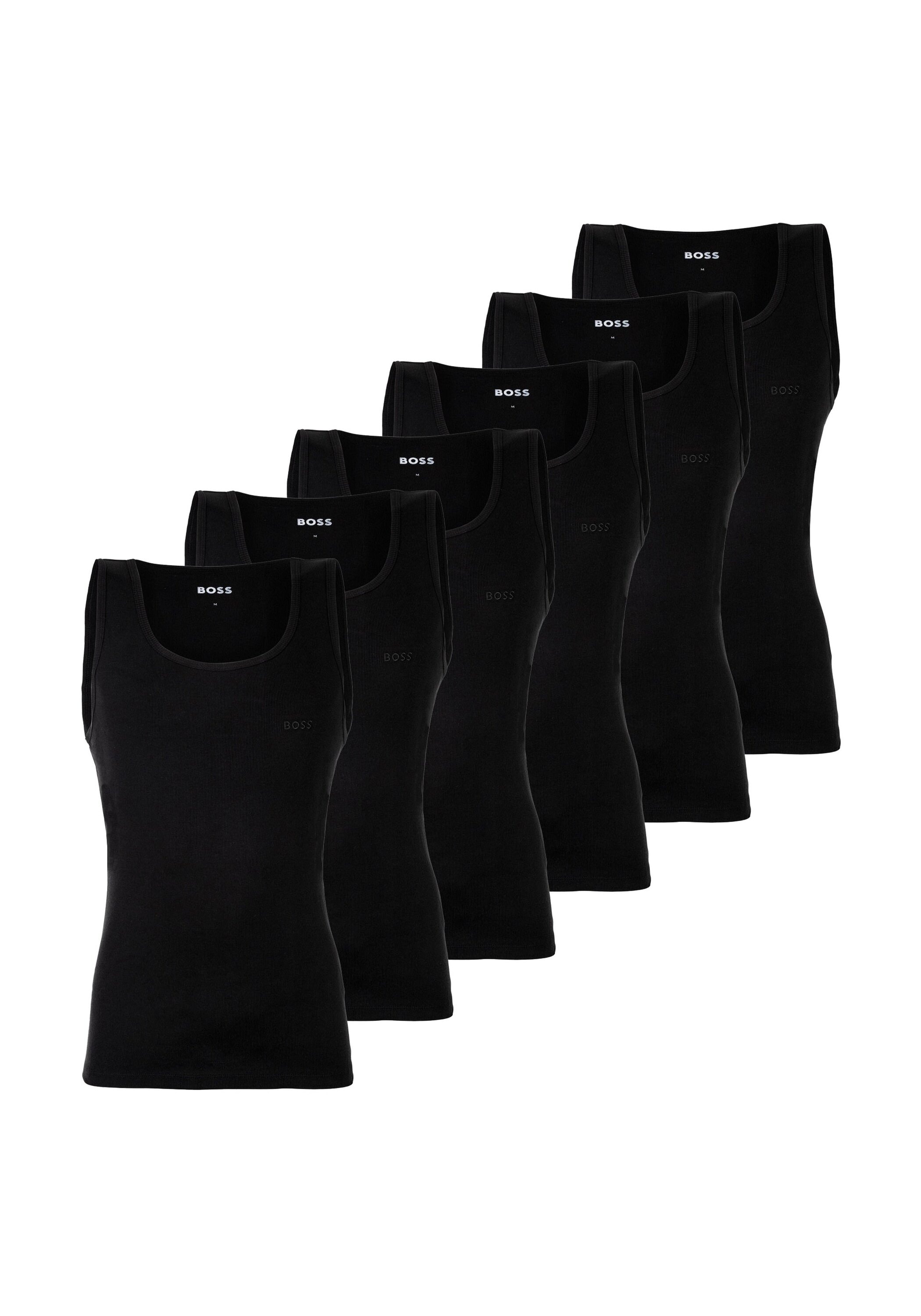 BOSS Unterhemd "Unterhemd TankTop6P RibClassic 6er Pack" günstig online kaufen