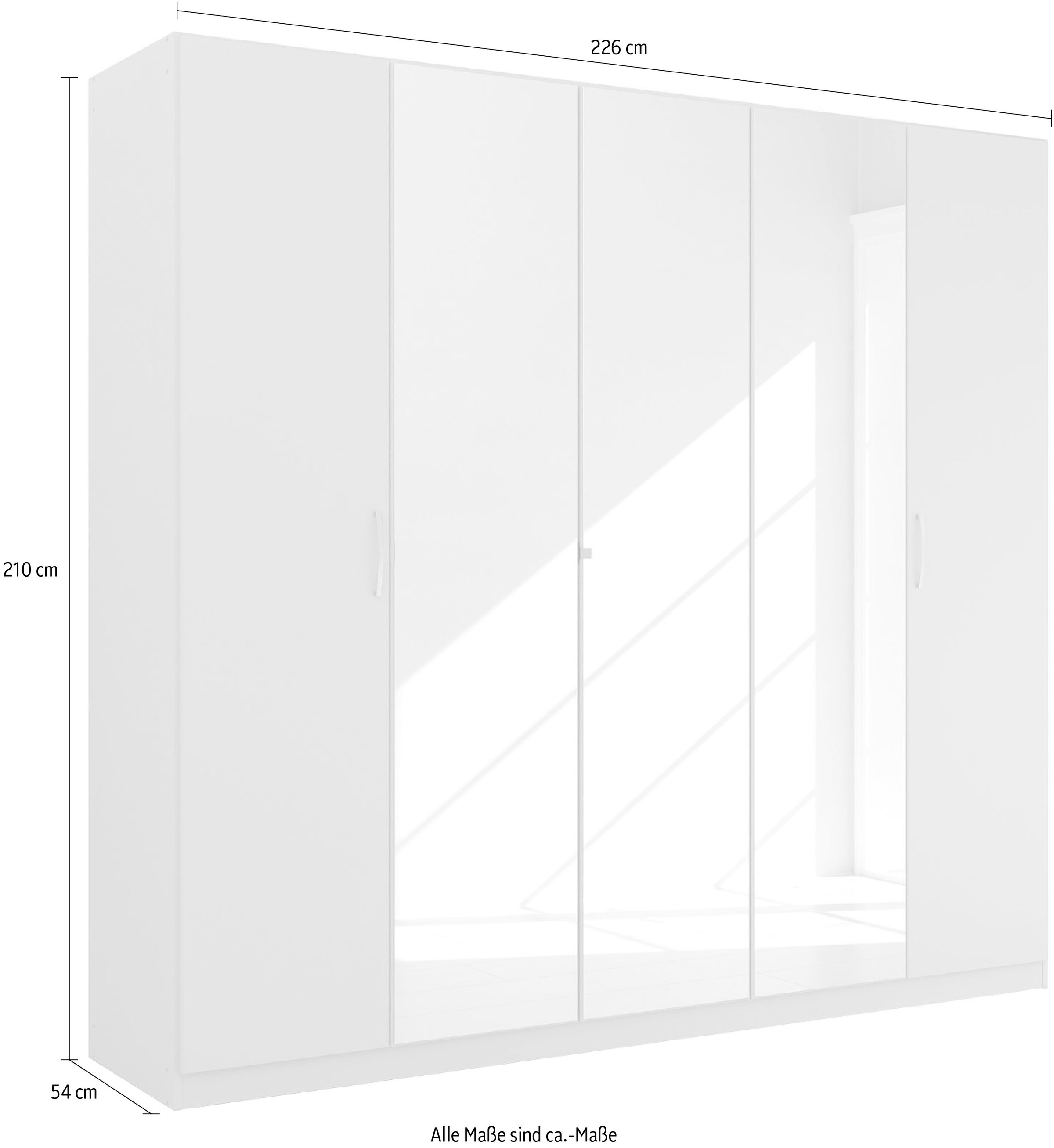 rauch Drehtürenschrank »Pure by Quadra Spin«