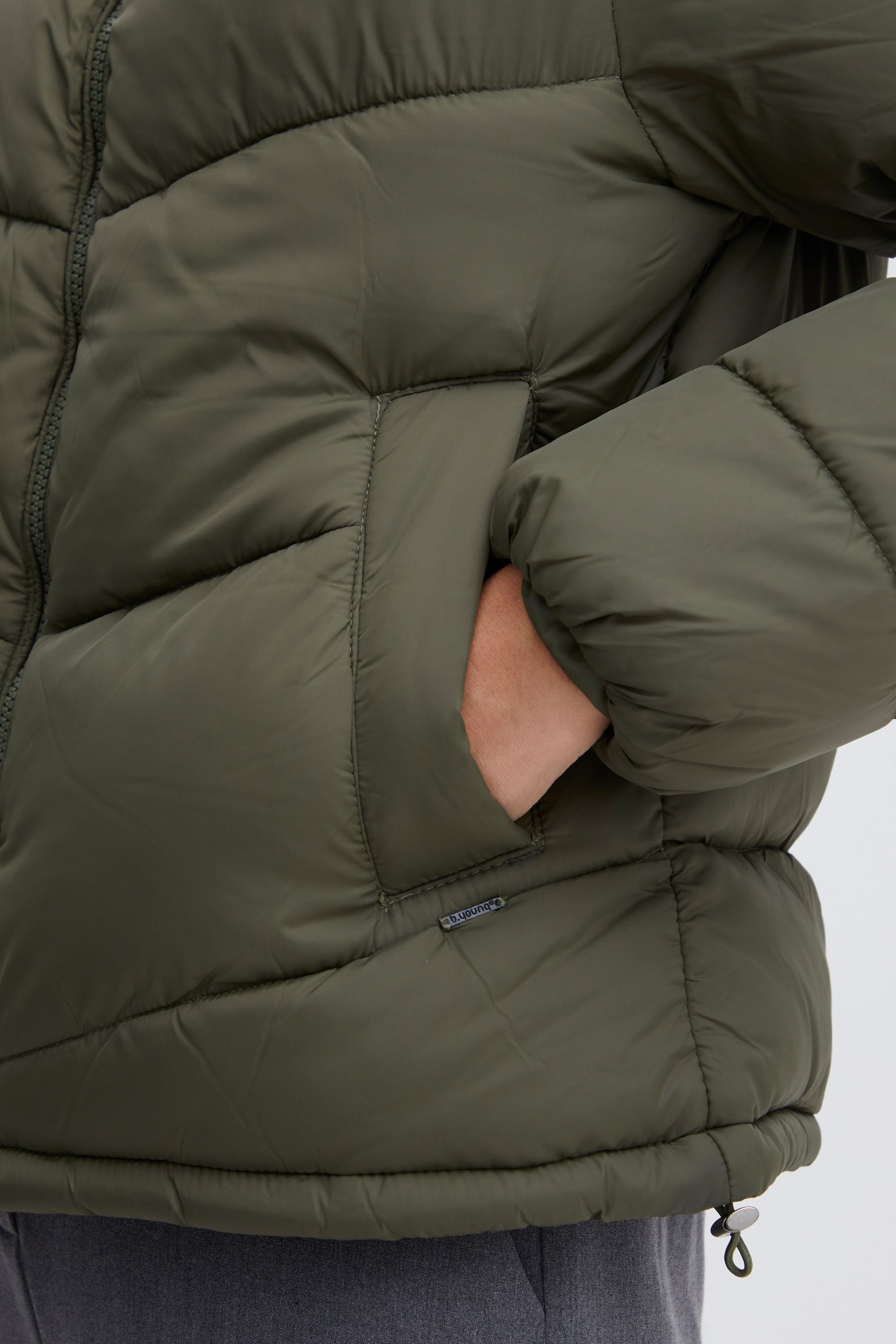b.young Steppjacke »Steppjacke BYBomina«, ohne Kapuze