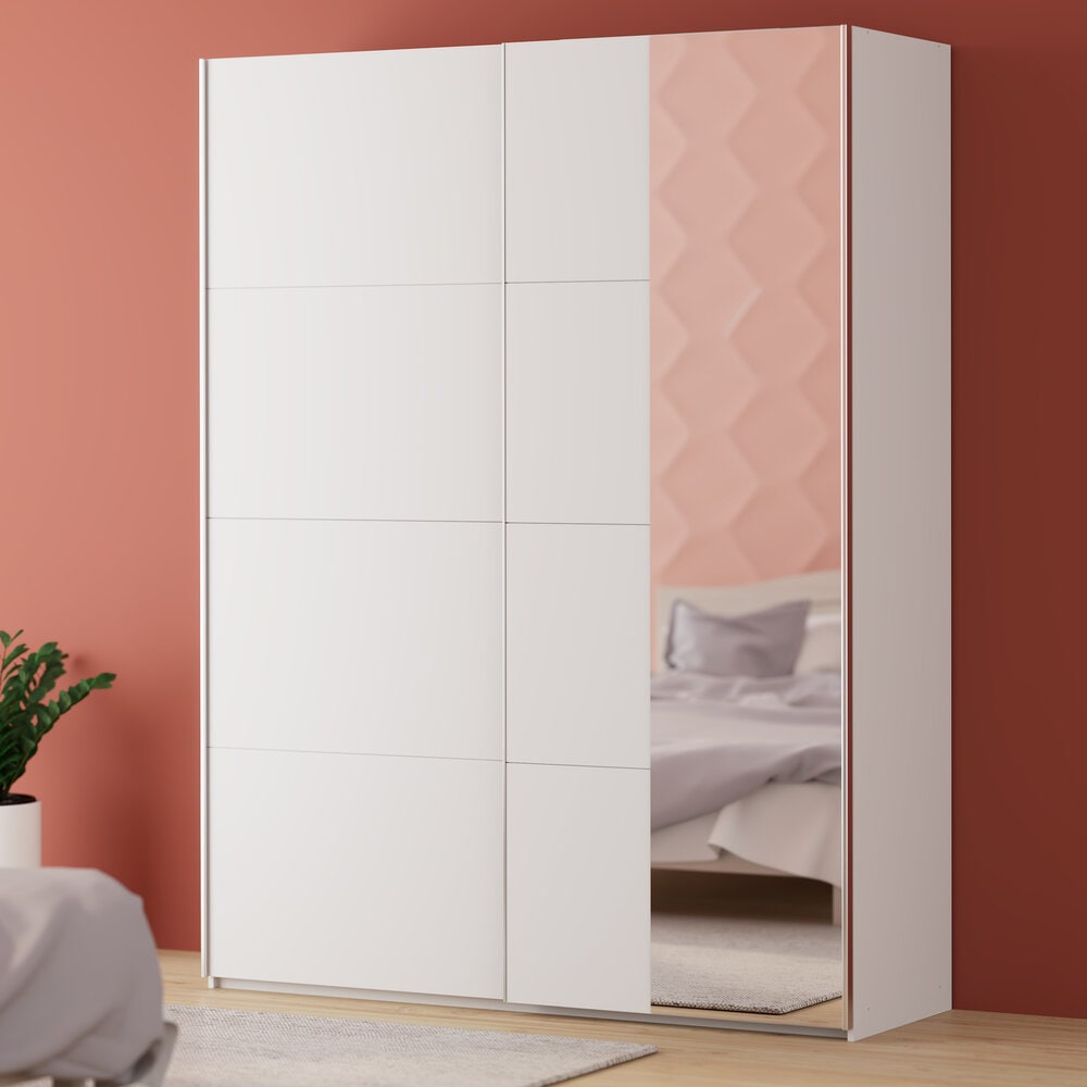 FORTE Schwebetürenschrank "Fittio. Made in Europe, 2 Schiebetüren, modernes günstig online kaufen