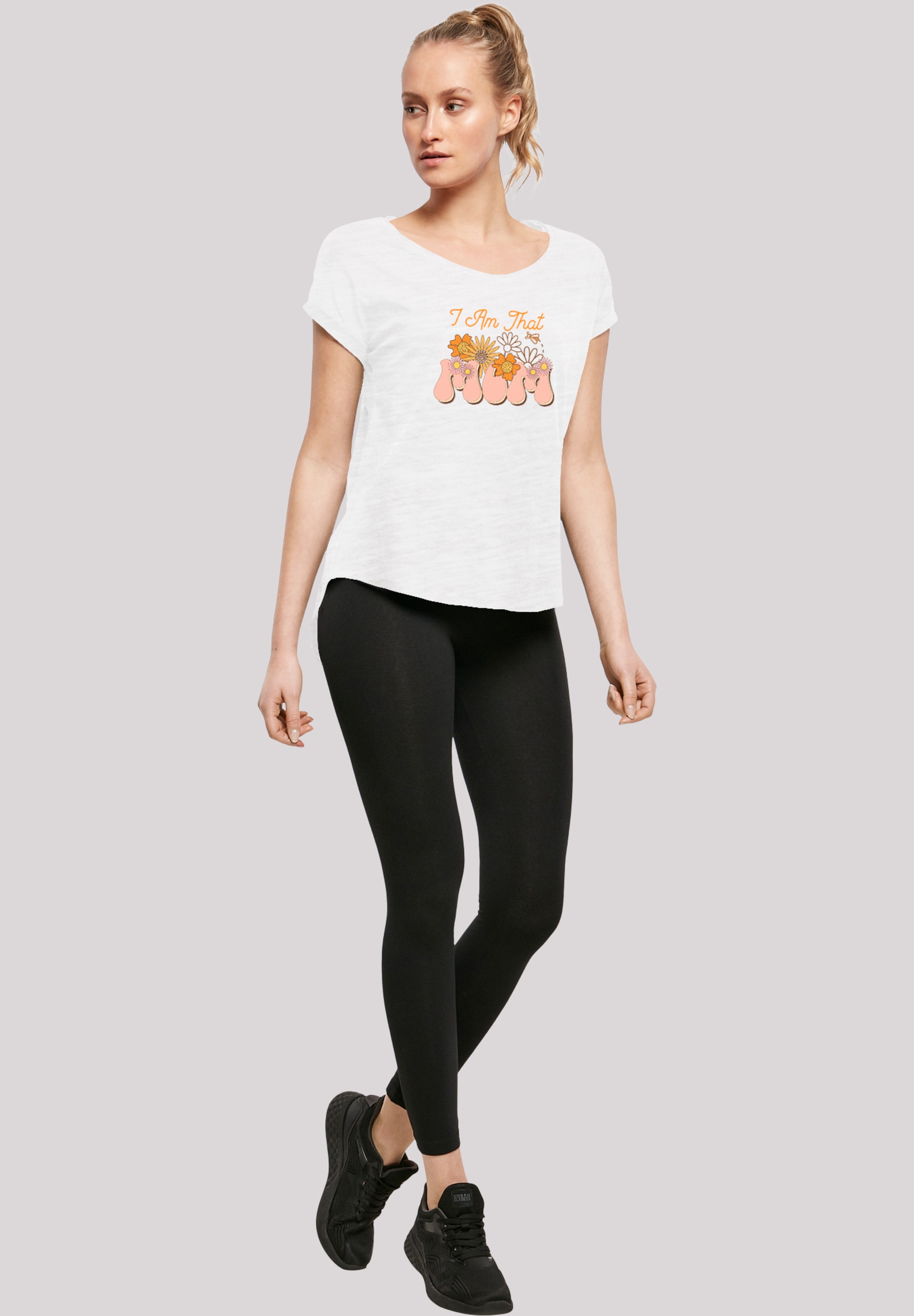 F4NT4STIC T-Shirt »Muttertag Blumen Mama«, Premium Qualität