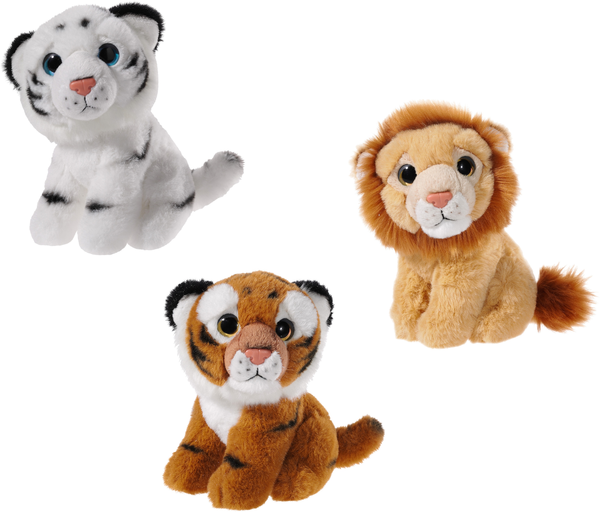 HEUNEC Kinder Kuscheltier "Mini Mi Dschungel", braun, Plüsch, Polyester, H:14cm, Plüschfiguren