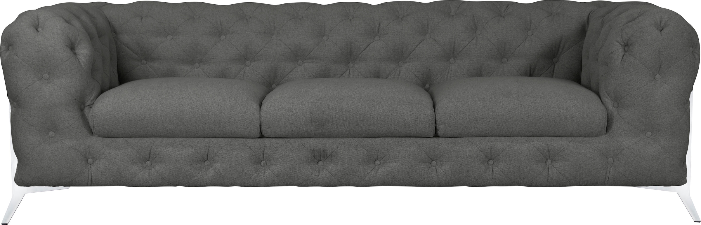 Home affaire Chesterfield-Sofa "Amaury" aufwändige Knopfheftung, moderne Ch günstig online kaufen