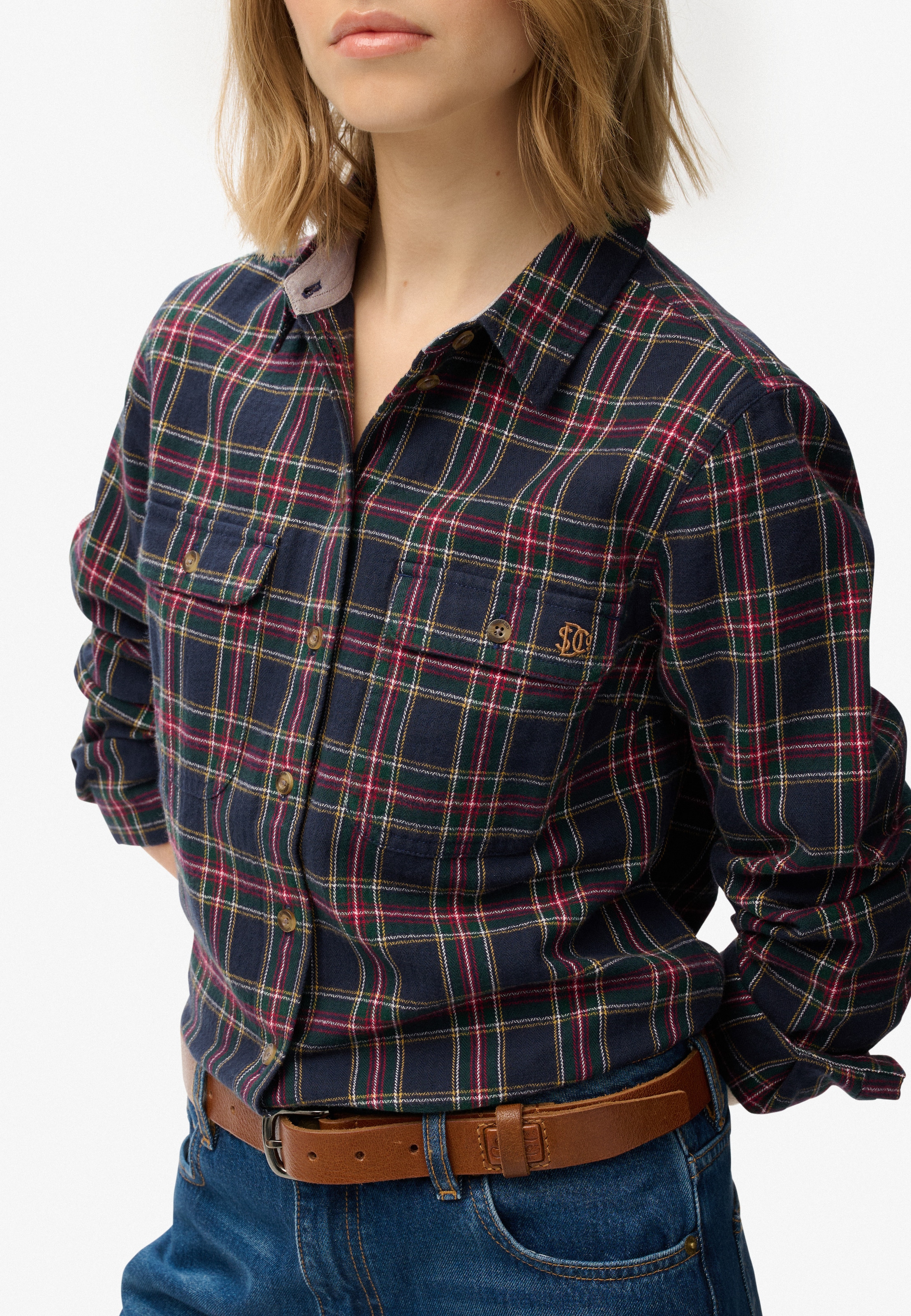 Superdry Karobluse »LUMBERJACK CHECK FLANNEL SHIRT«