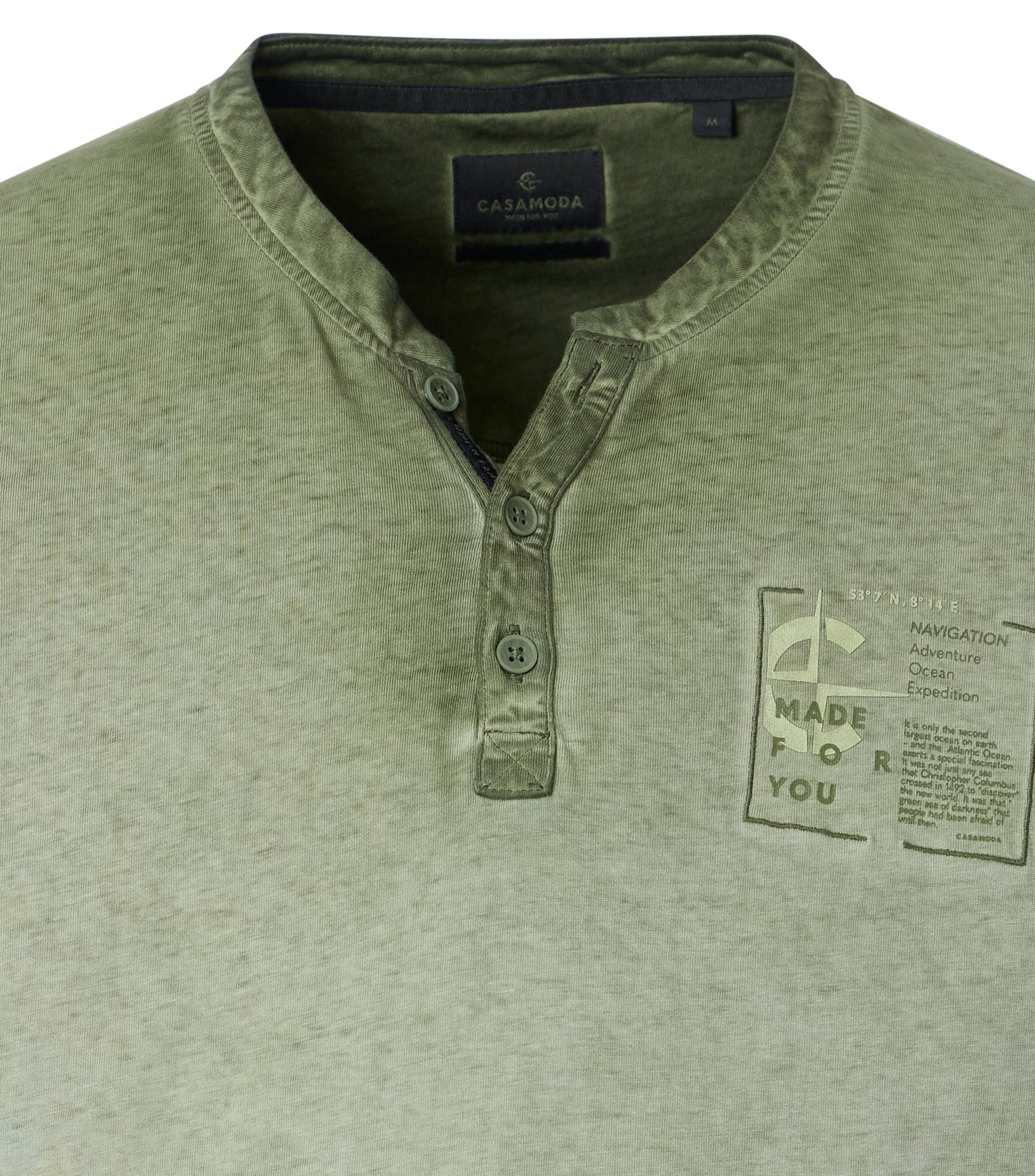 CASAMODA Henleyshirt »CASAMODA Henley uni«