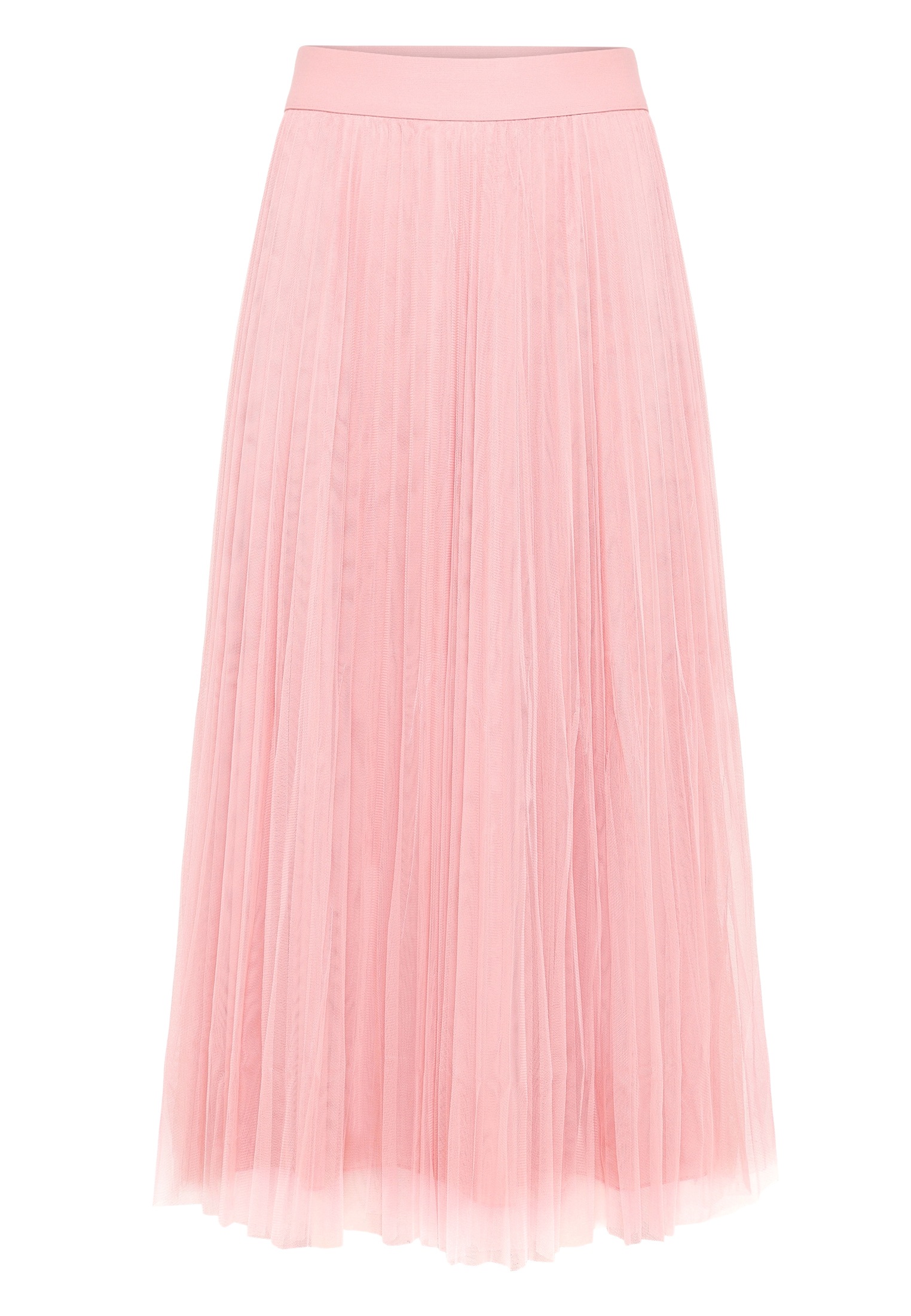 Zero Midirock "Damen mit Gummibund" Falten günstig online kaufen