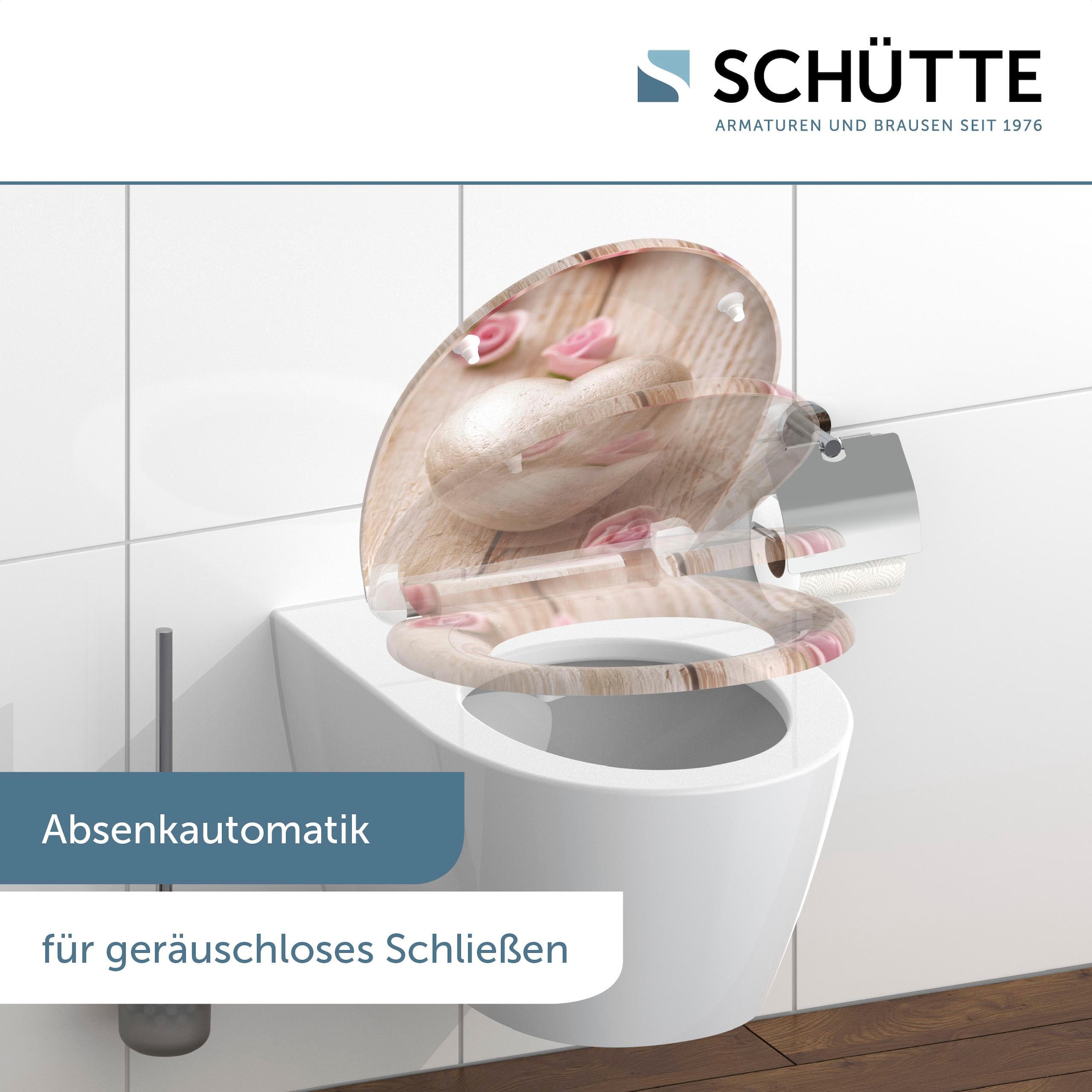 Schütte WC-Sitz »Romantik«, Duroplast, mit Absenkautomatik und Schnellverschluss