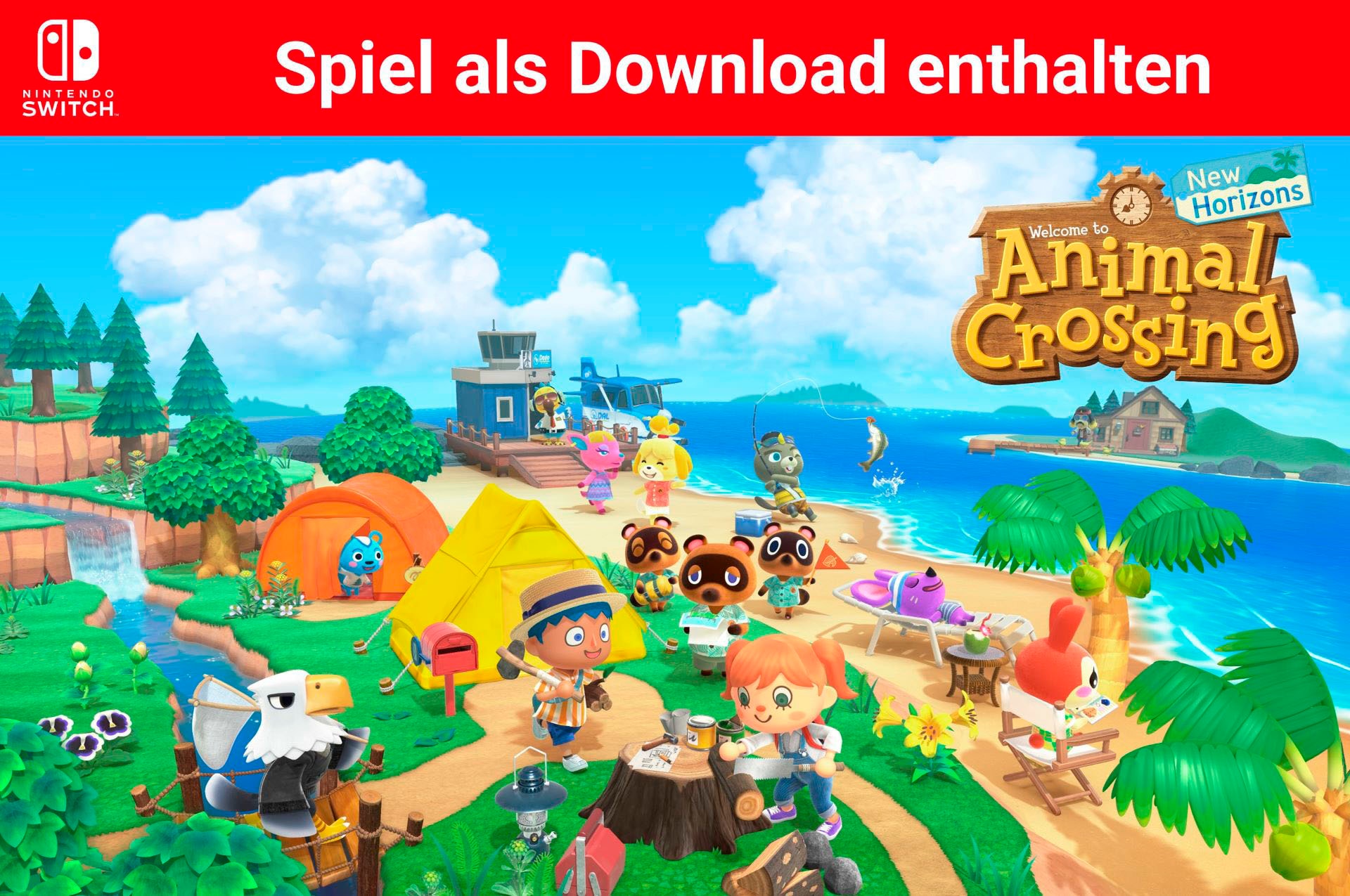 Nintendo Switch Konsolen-Set »Switch Lite + Animal Crossing: New Horizons Bundle«