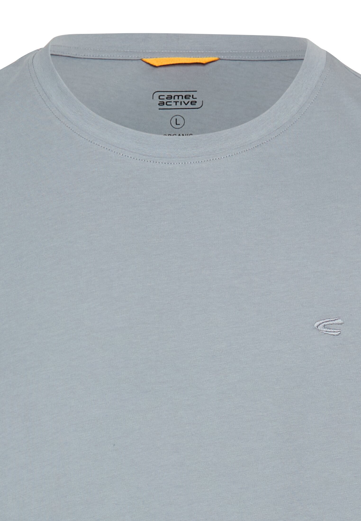 camel active T-Shirt, mit Logo-Stickerei