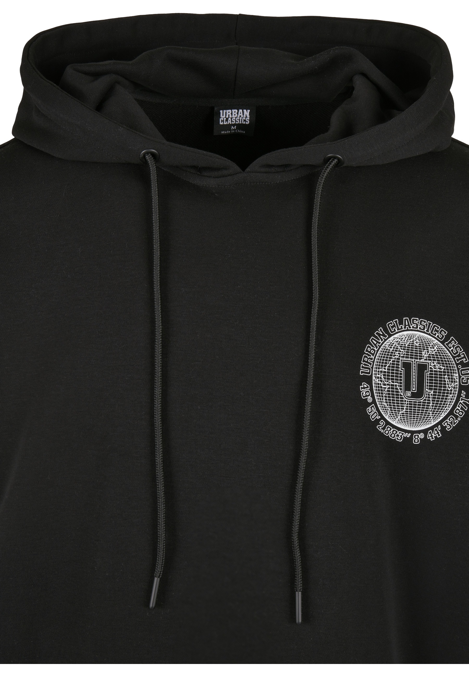 Thumbnail - URBAN CLASSICS Rundhalspullover "Urban Classics Herren Globetrotter Hoody" 1 Stk.