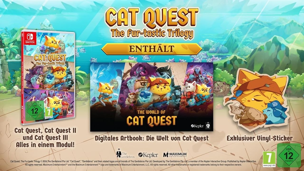 Astragon Spielesoftware »Cat Quest: The Fur-tastic Trilogy«, Nintendo Switch