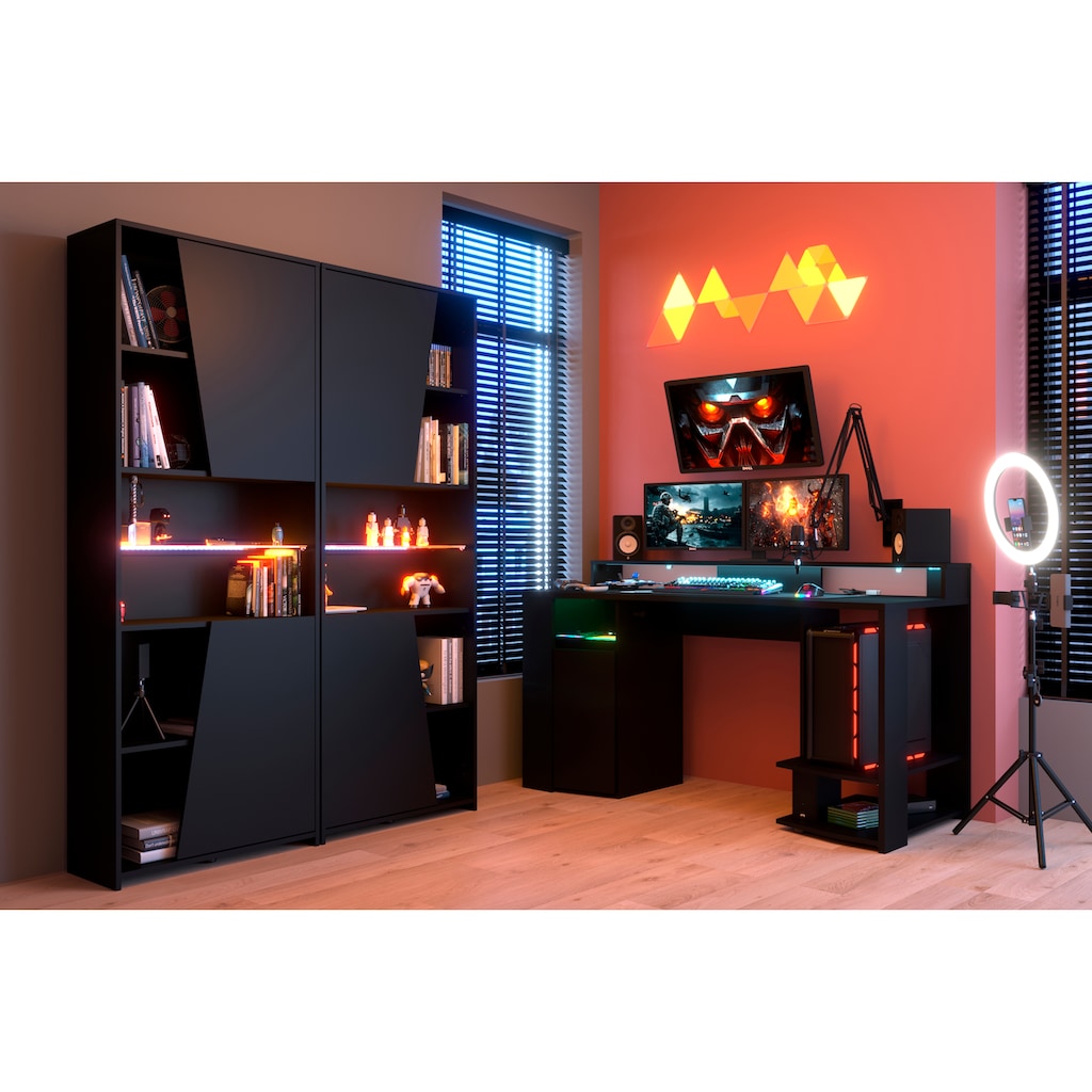 Parisot Jugendzimmer-Set »Gaming - Set«, (3 St.), Gaming-Set