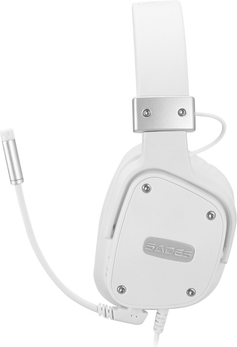 Sades Gaming-Headset »Snowwolf SA-722S« Mikrofon abnehmbar