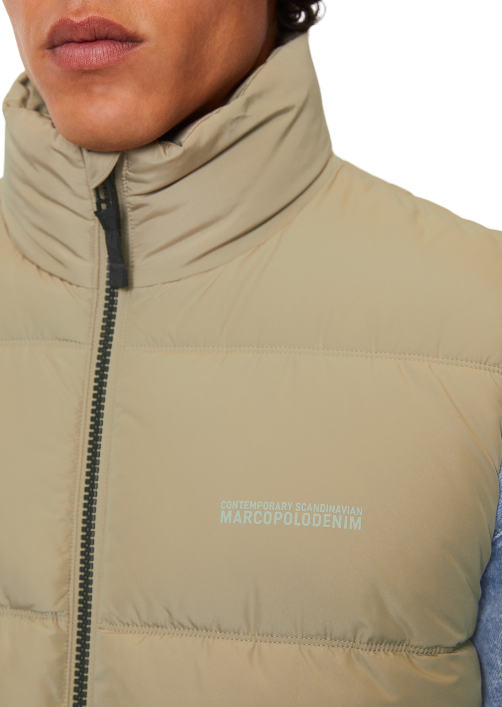 Marc O'Polo DENIM Steppweste »mit wasserabweisender Oberfläche«