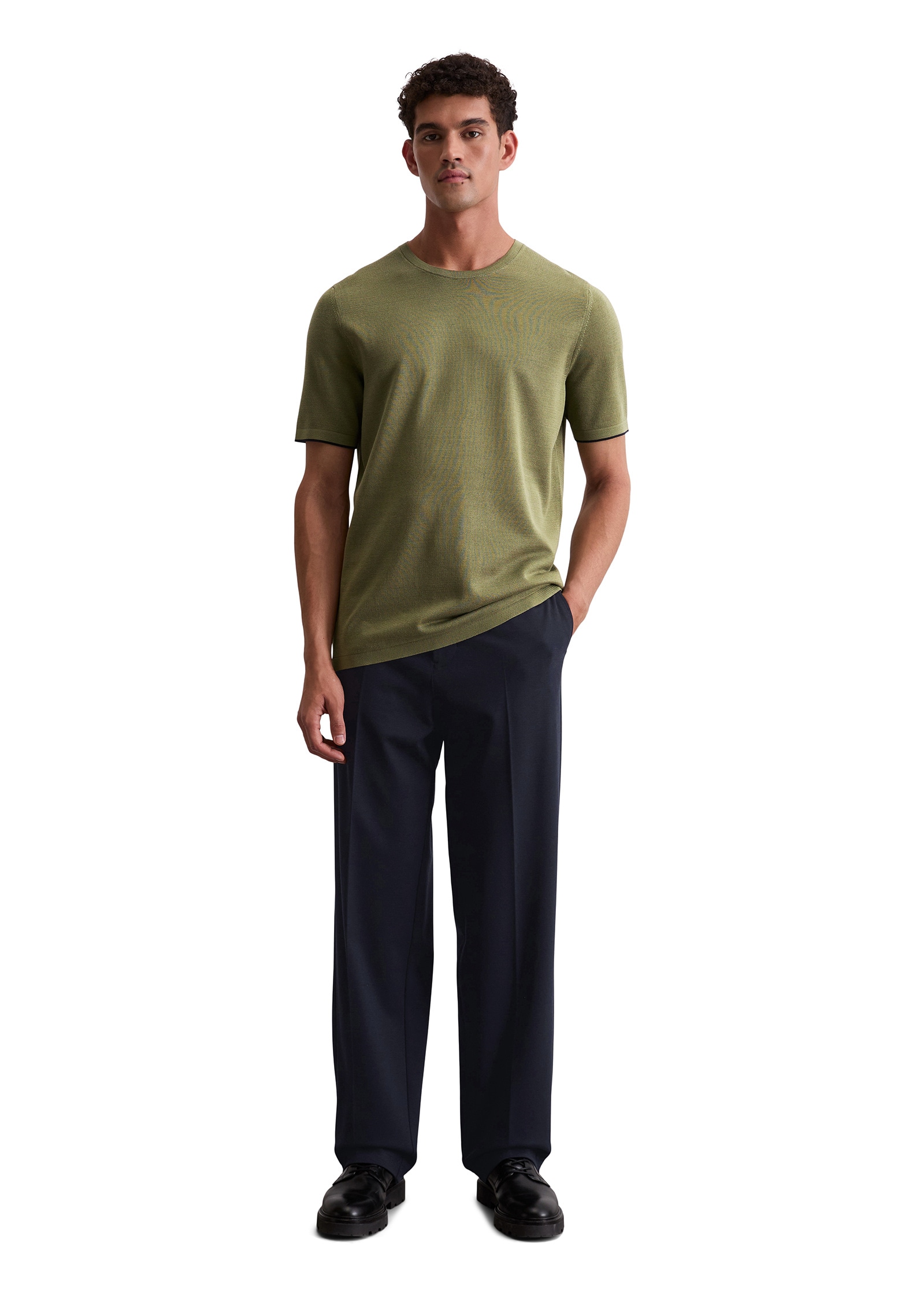 Marc O'Polo 3/4 Arm-Pullover »aus reiner Bio-Baumwolle«