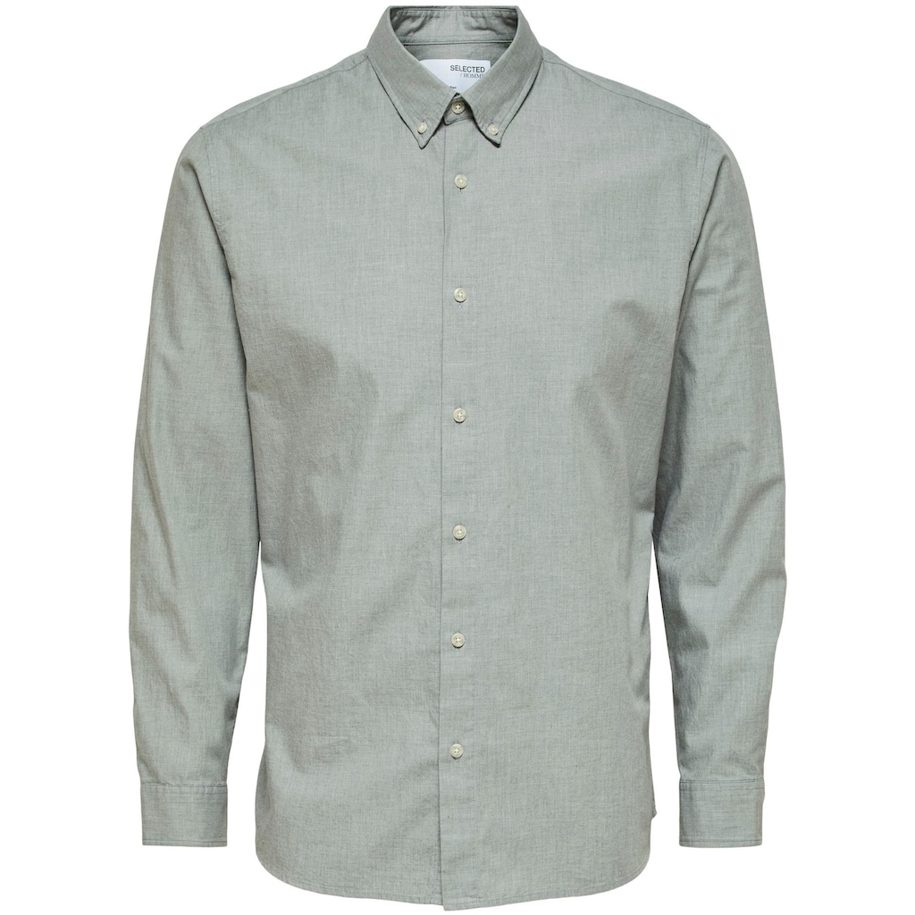 SELECTED HOMME Langarmhemd »SLHSLIMTHEO SHIRT LS«