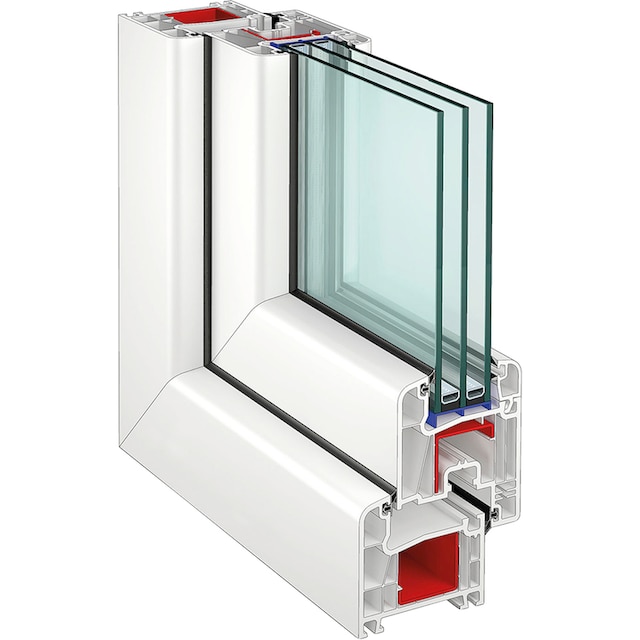 RORO Türen & Fenster Kunststofffenster, BxH: 95x120 cm, ohne Griff online  bestellen | BAUR