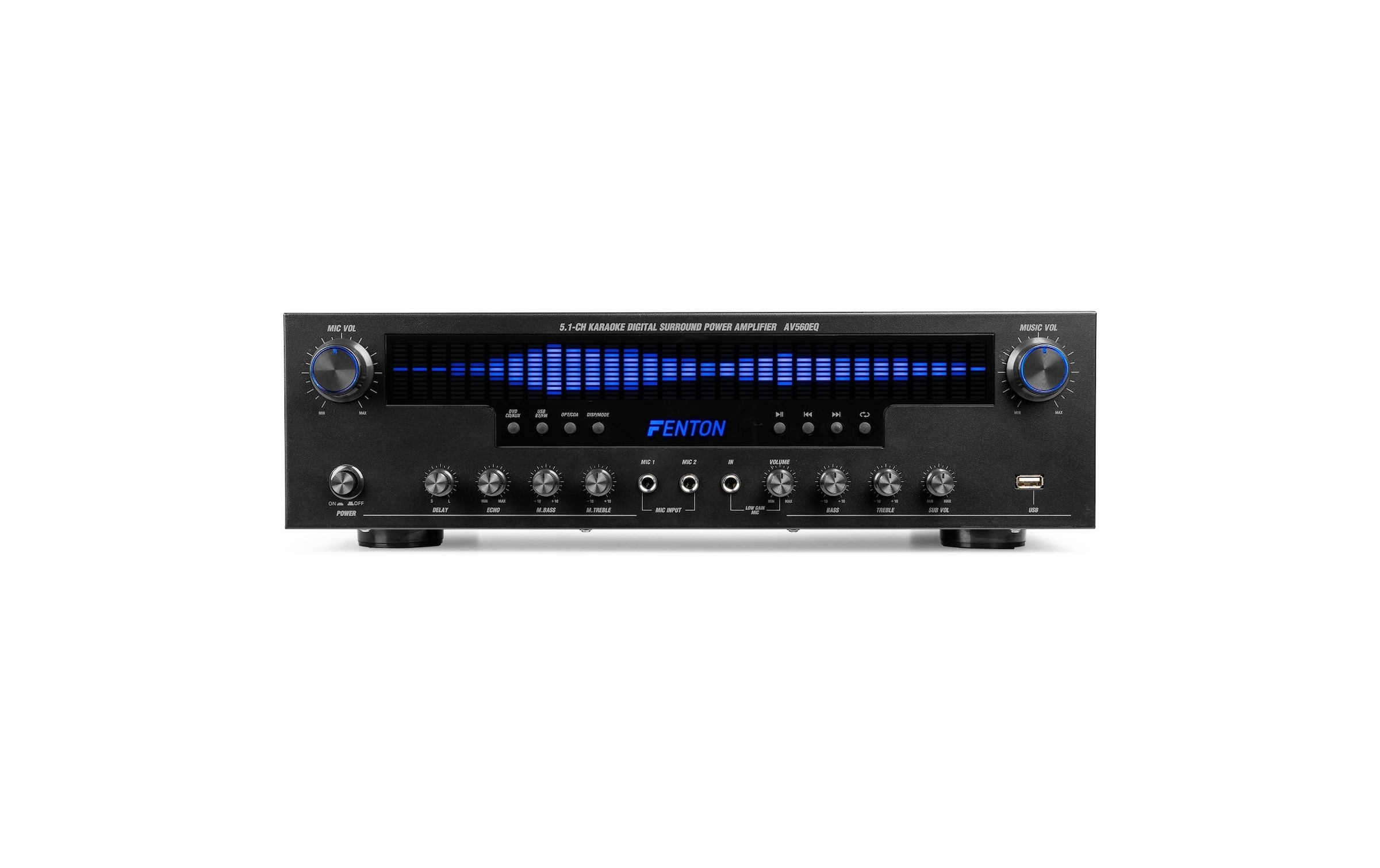 AUDIZIO AV-Receiver »AV560EQ Home Cinema Verstärker, 5.1, EQ« (Bluetooth )