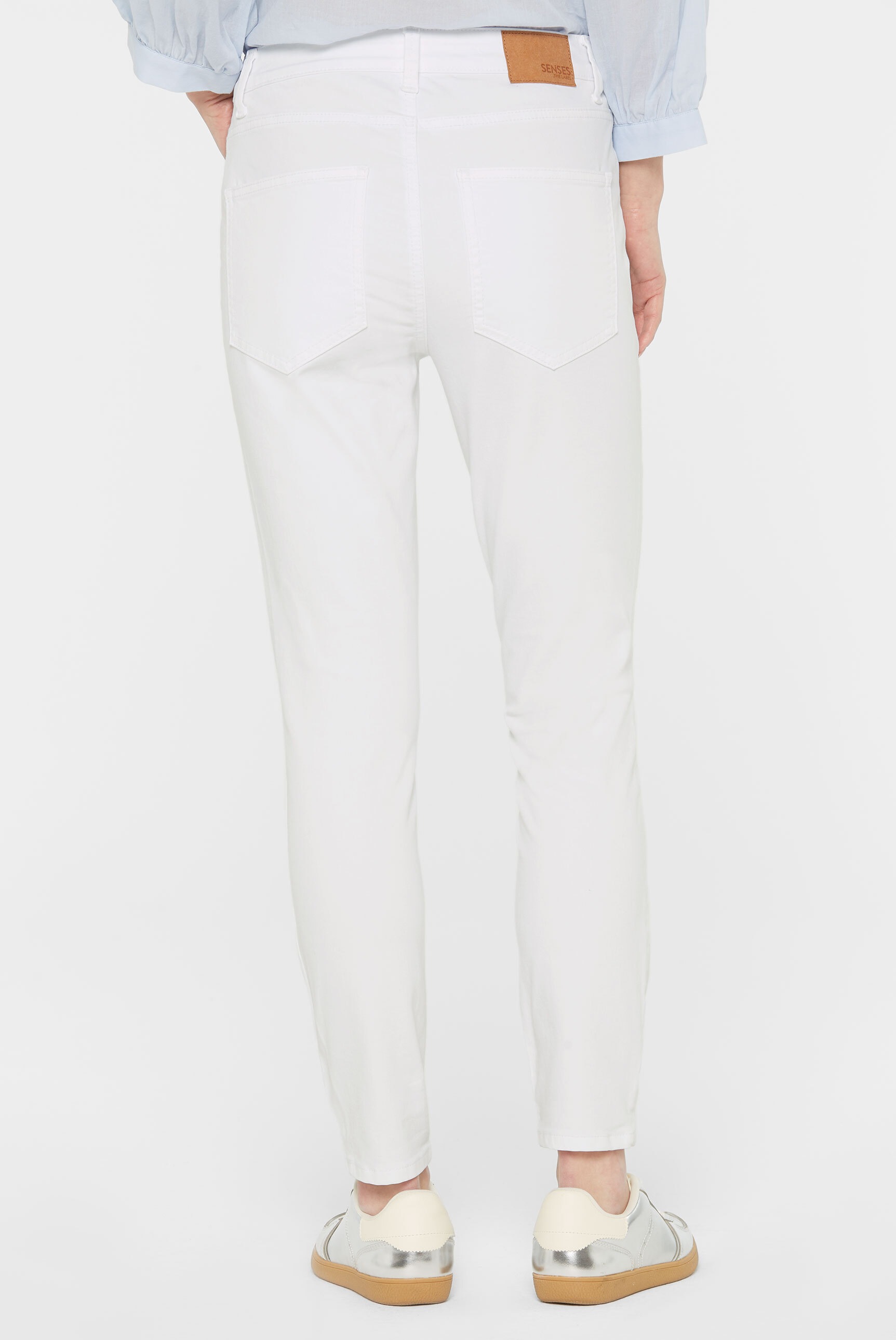 SENSES.THE LABEL Slim-fit-Jeans mit verkürztem Bein