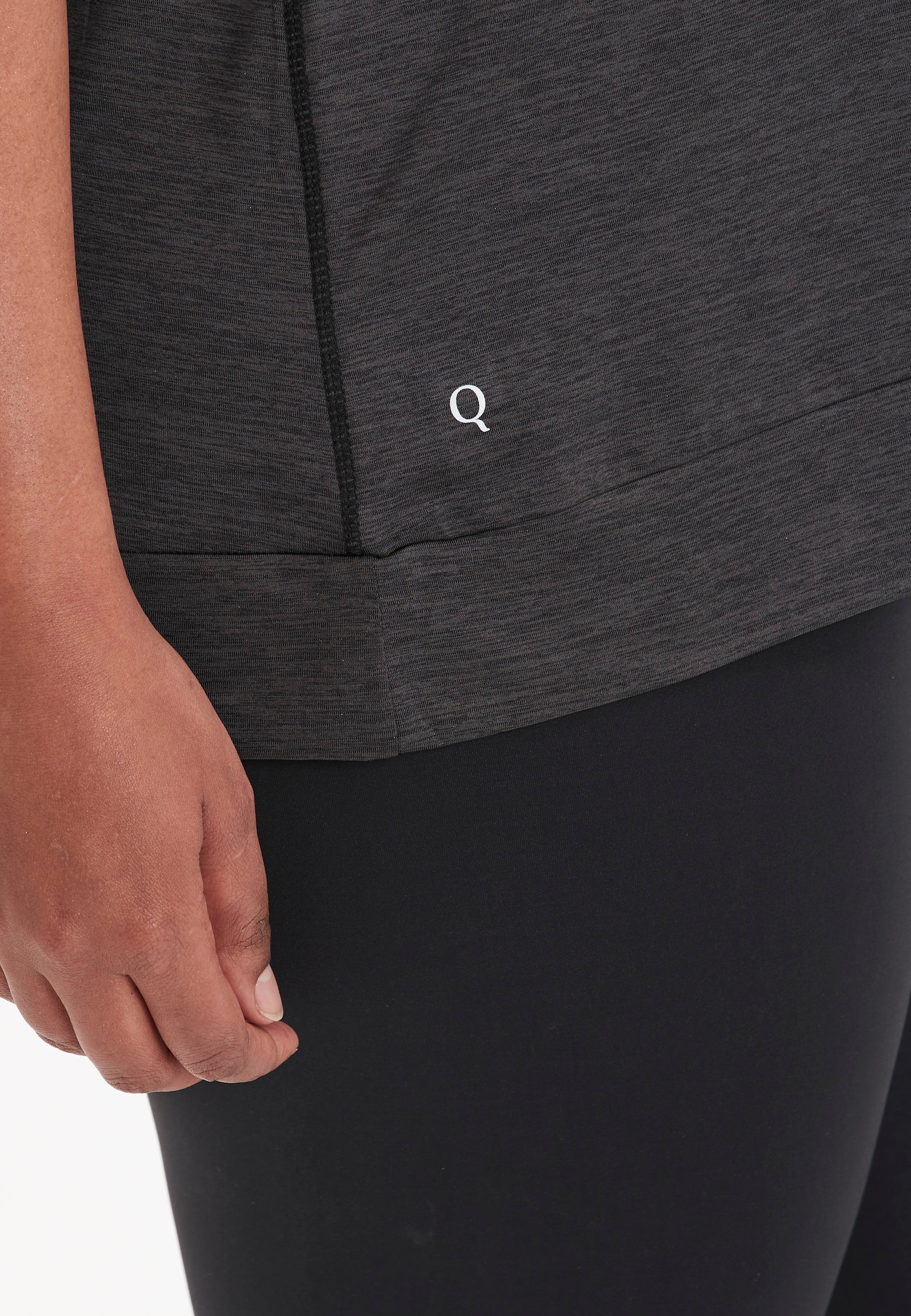 Q by Endurance Funktionsshirt »BREE MELANGE«, (1 tlg.), mit QUICK DRY-Technologie