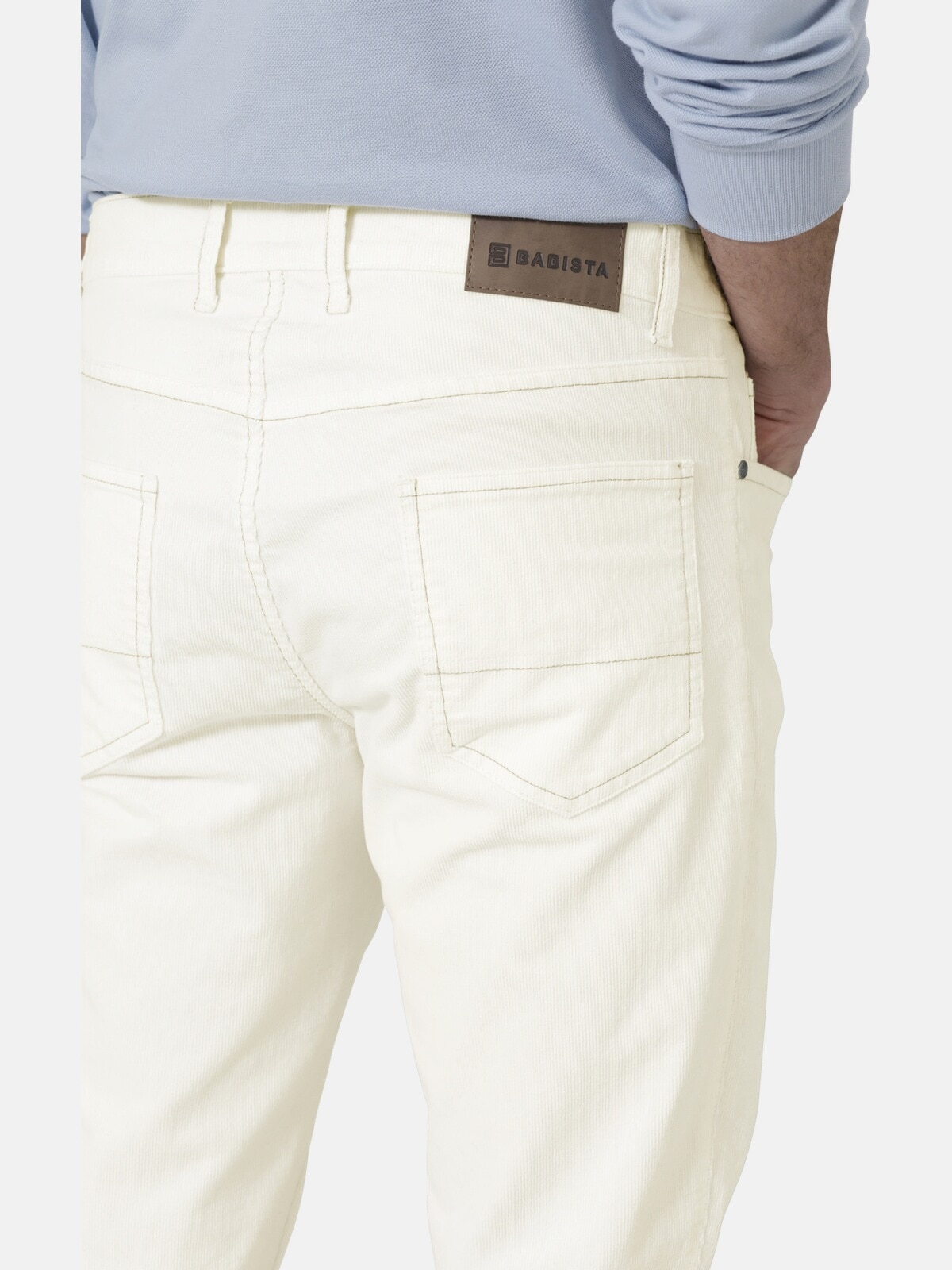 Babista 5-Pocket-Hose »Hose VESTAVERDE«, (1 tlg.), aus weichem Cord
