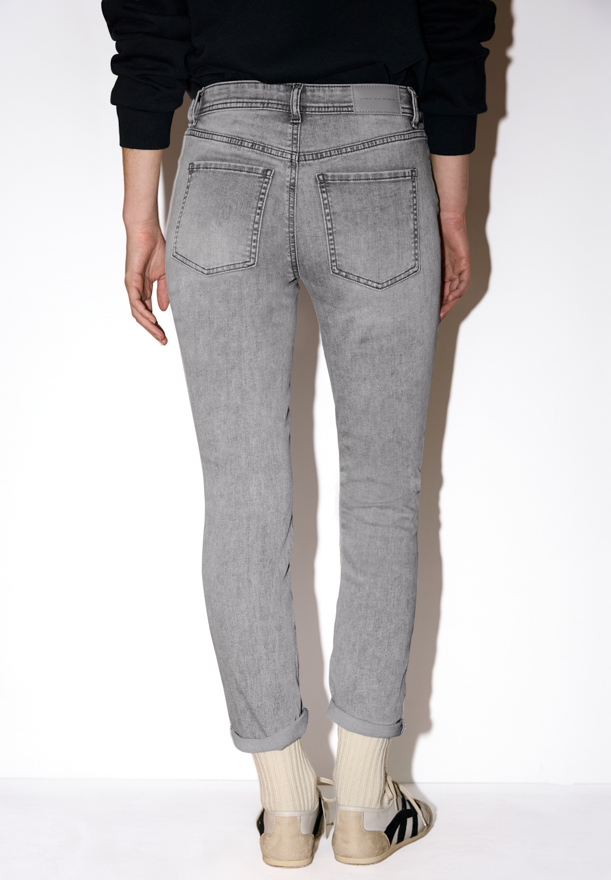 STREET ONE STUDIO Comfort-fit-Jeans Middle Waist günstig online kaufen