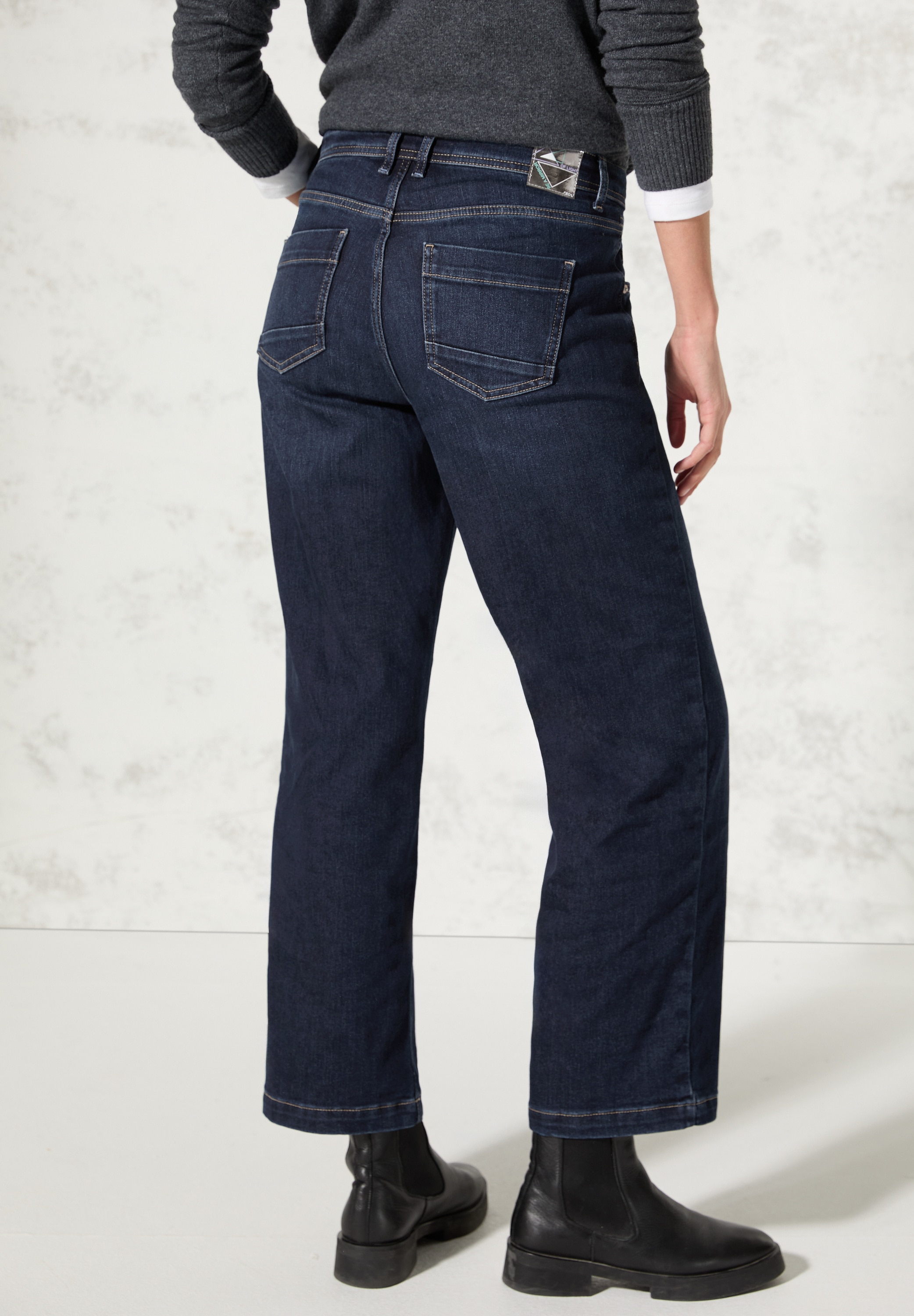 Weite Jeans, High Waist