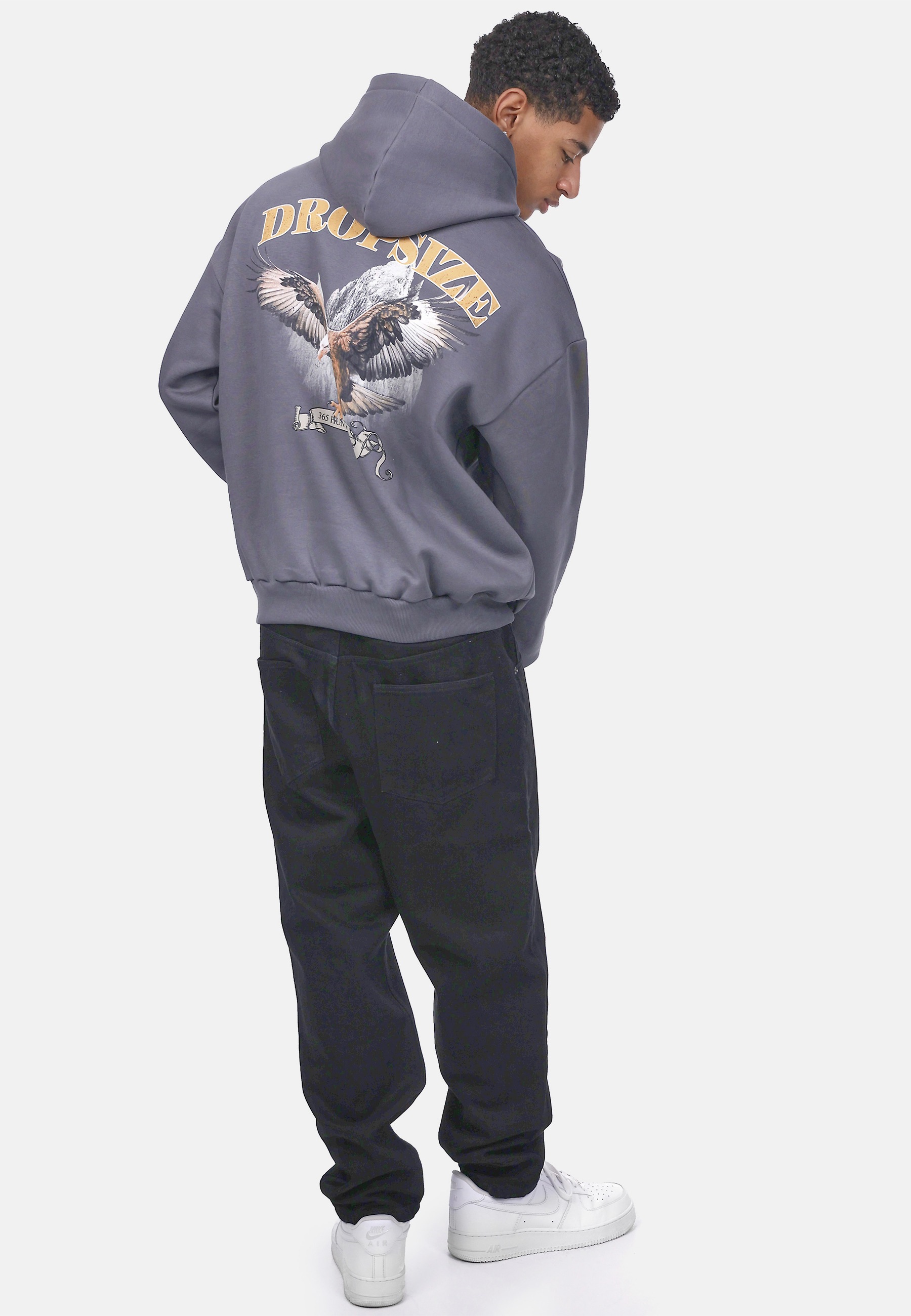 Dropsize Kapuzenpullover »Dropsize HEAVY OVERSIZE EAGLE HOODIE« 1 Stk.
