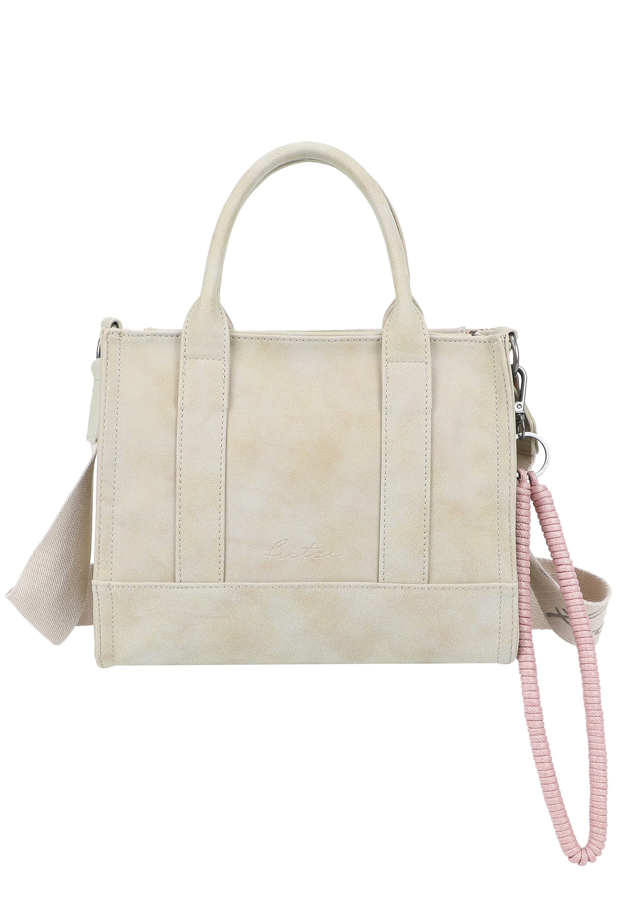 Fritzi aus Preußen Schultertasche "Fritzi SquareN Vintage" mit praktischem Kurzgriff