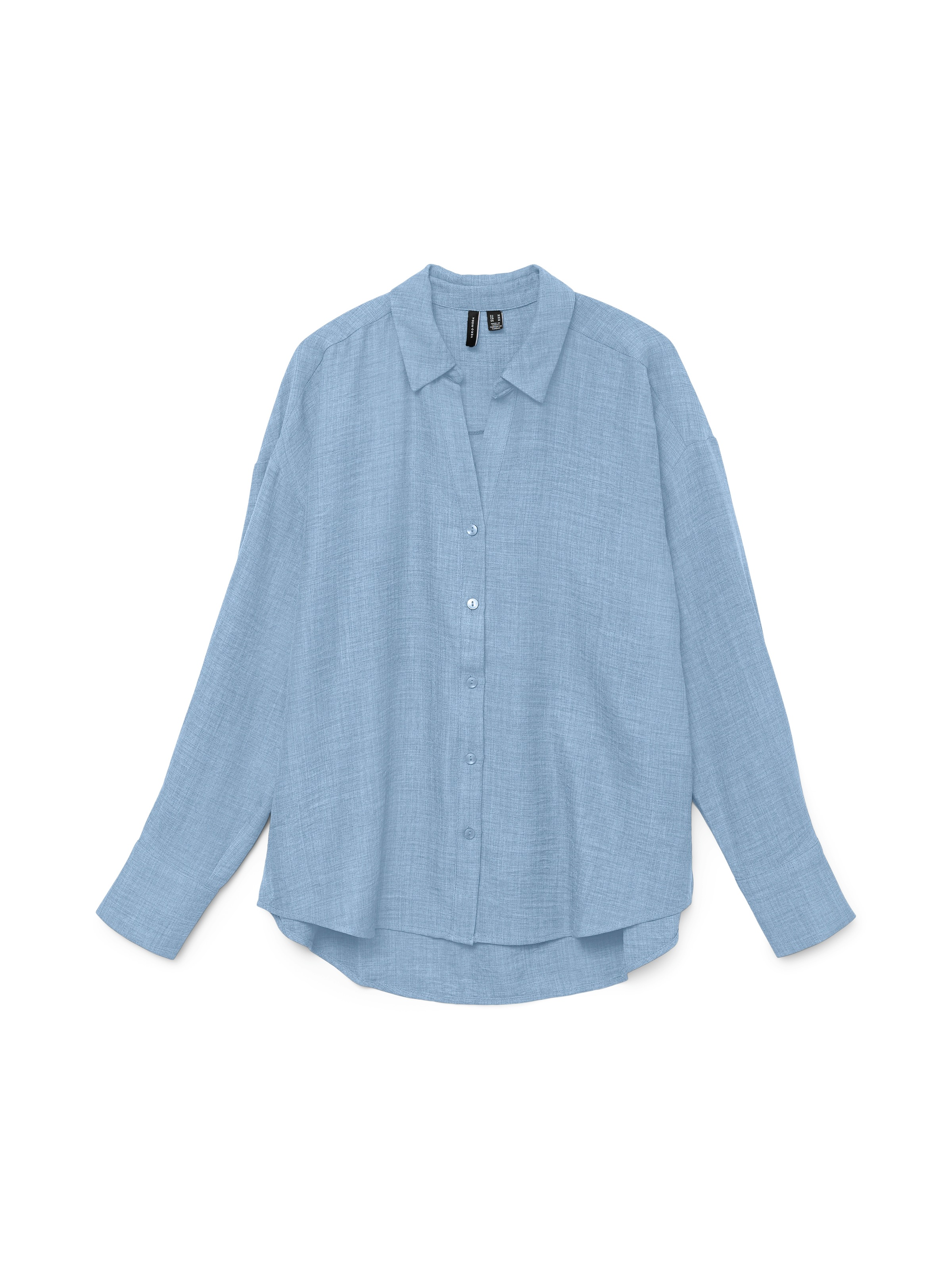 Vero Moda Langarmbluse »VMMELANEY QUEENY LS SHIRT WVN NOOS«