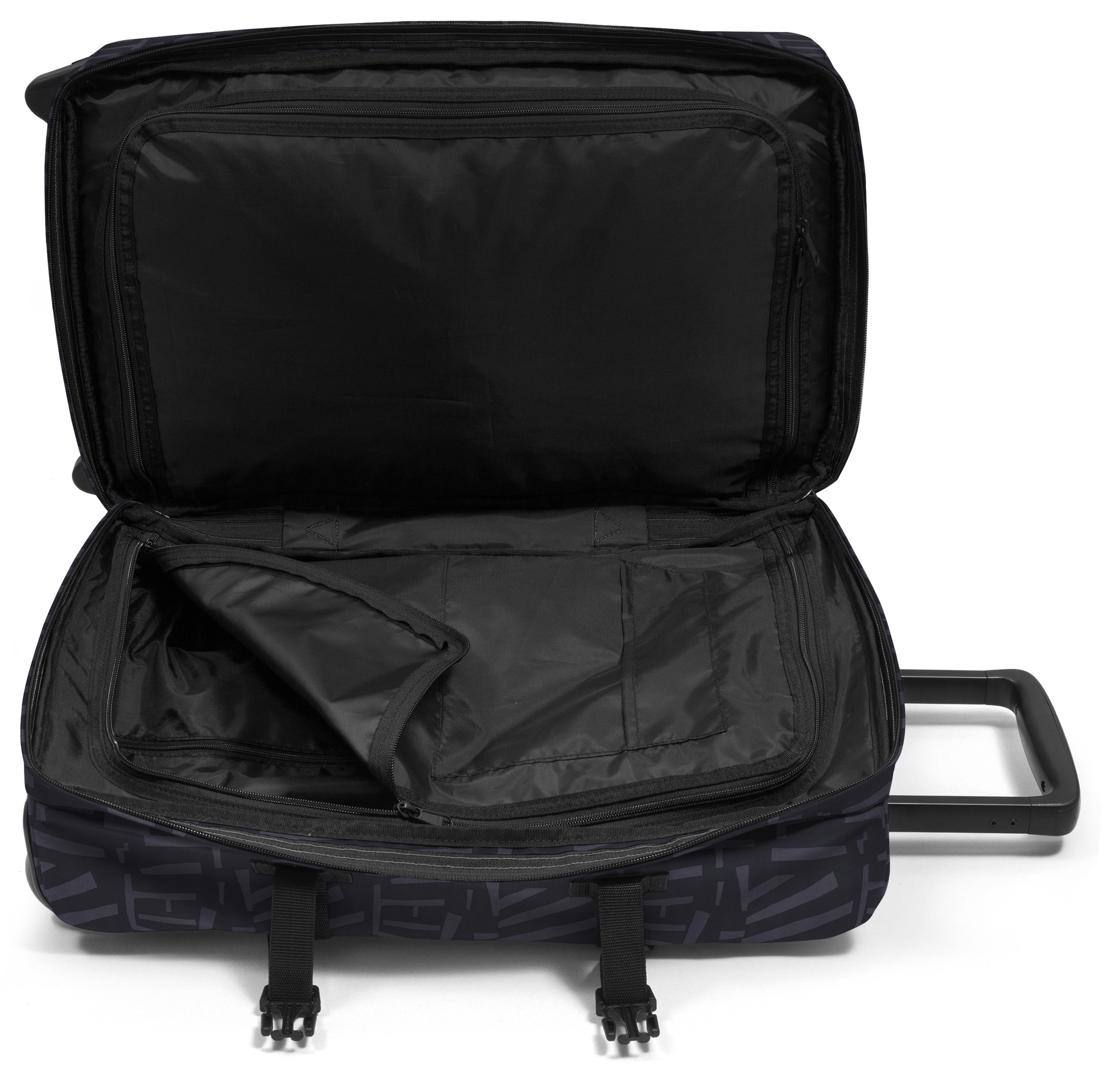 Thumbnail - Eastpak Weichgepäck-Trolley "STRAPVERZ S" 42 l 2 Rollen Handgepäck-Koffer Reiserucksack Reisegepäck TSA Schloss