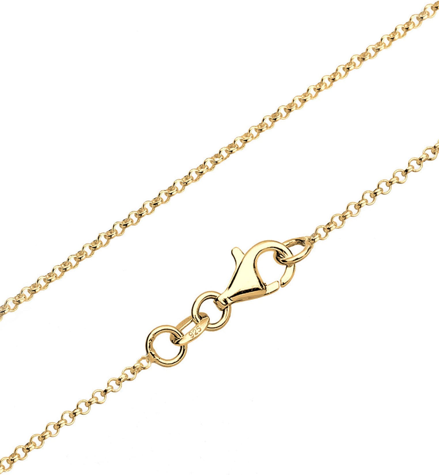 Elli Kette mit Anhänger »Schmuck Geschenk Silber 925 Hamsa Hand, 0105221613, 0105991613«, mit Glasstein
