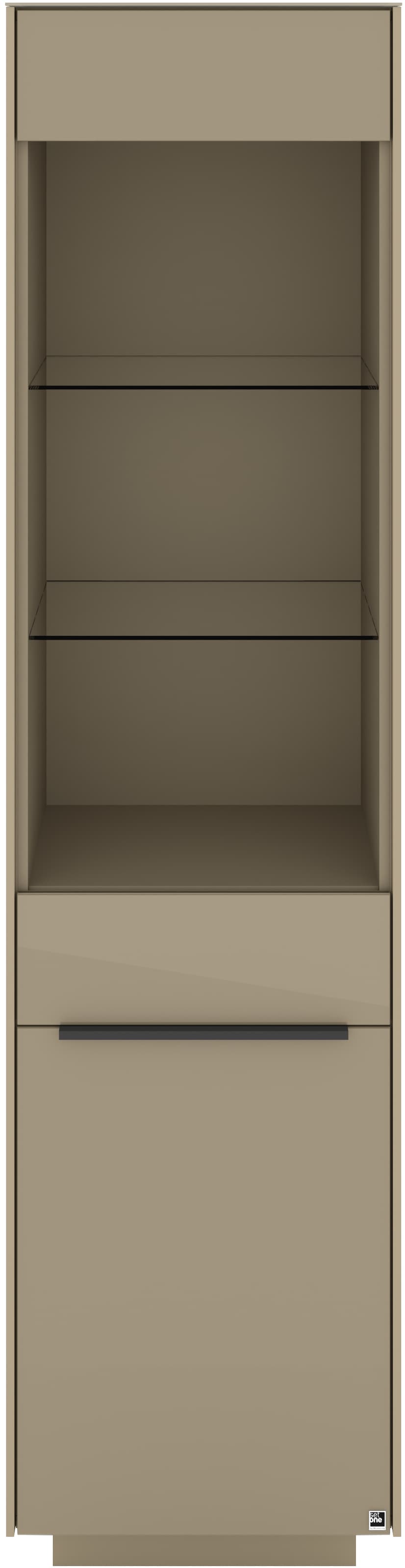 set one by Musterring Standvitrine »Reno« 1 Stk. tlg. Mit Sockel in diversen Farben, 193 cm Höhe & Farbauswahl